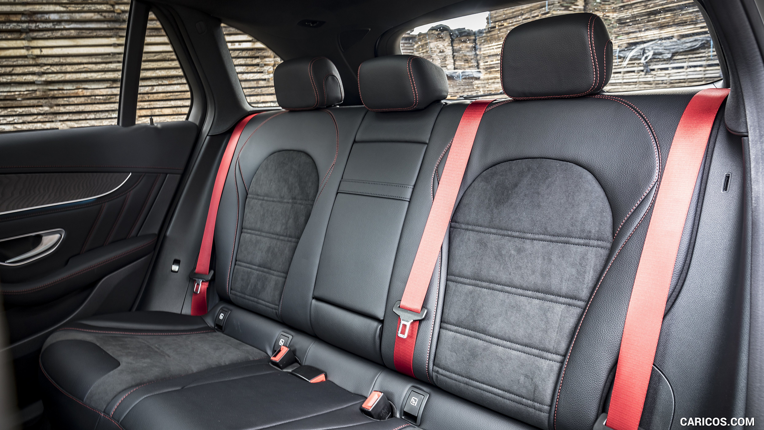 2017 Mercedes-AMG GLC 43 4MATIC (UK-Spec) - Interior, Rear Seats, #77 of 108