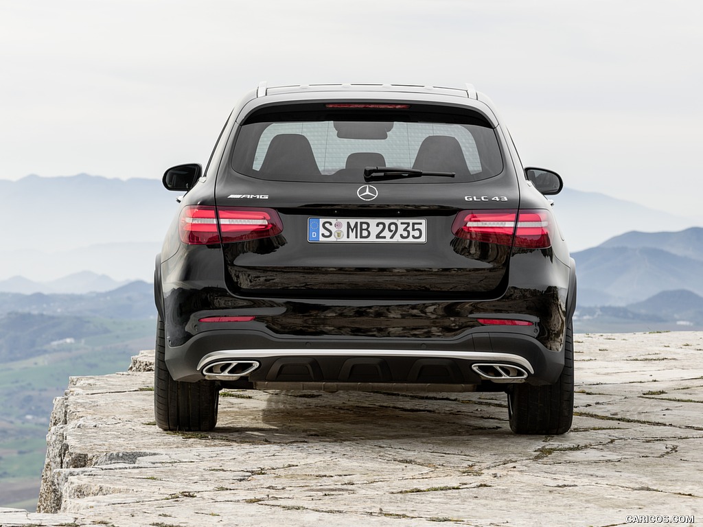 2017 Mercedes-AMG GLC 43 4MATIC (Chassis: X253, Color: Obsidian Black) - Rear