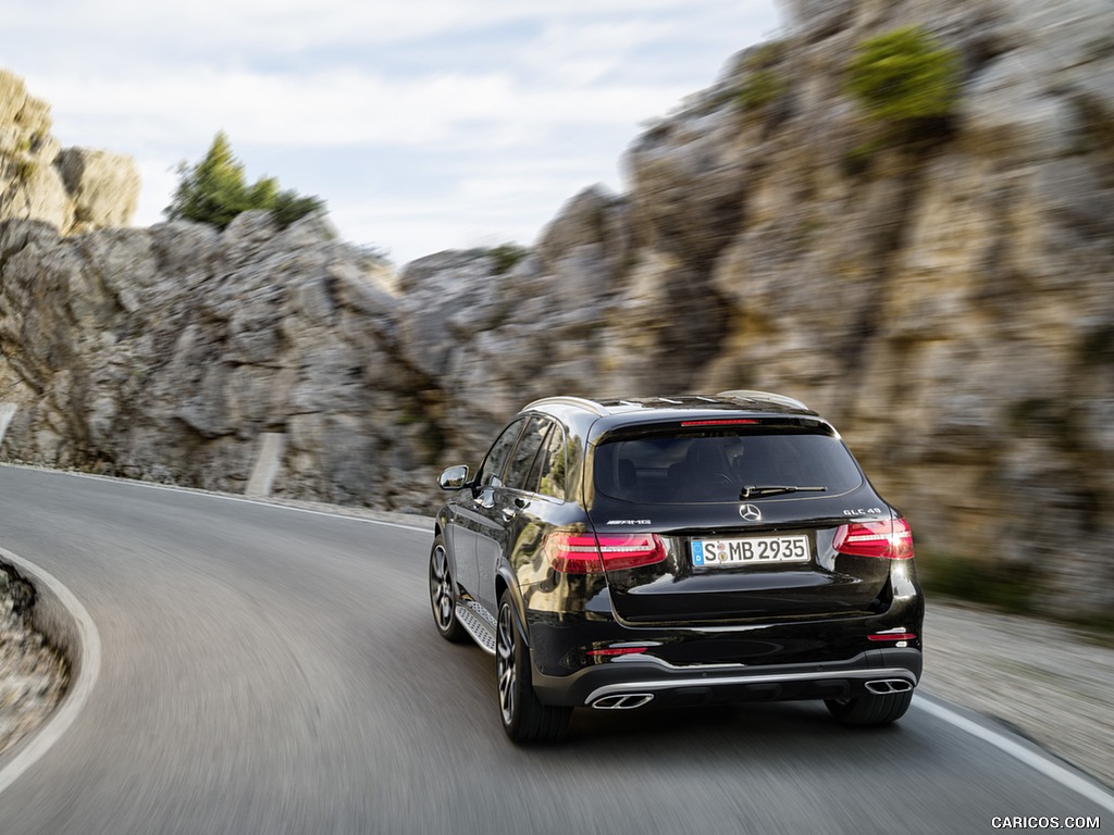 2017 Mercedes-AMG GLC 43 4MATIC (Chassis: X253, Color: Obsidian Black) - Rear