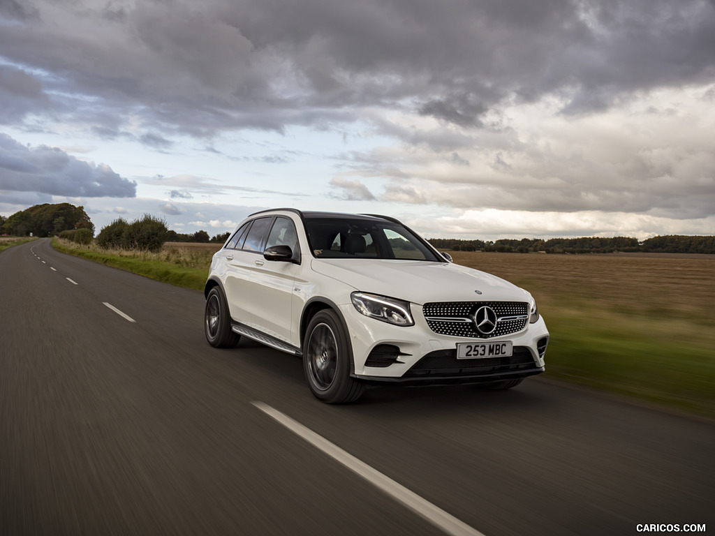 2017 Mercedes-AMG GLC 43 4MATIC (UK-Spec) - Front Three-Quarter