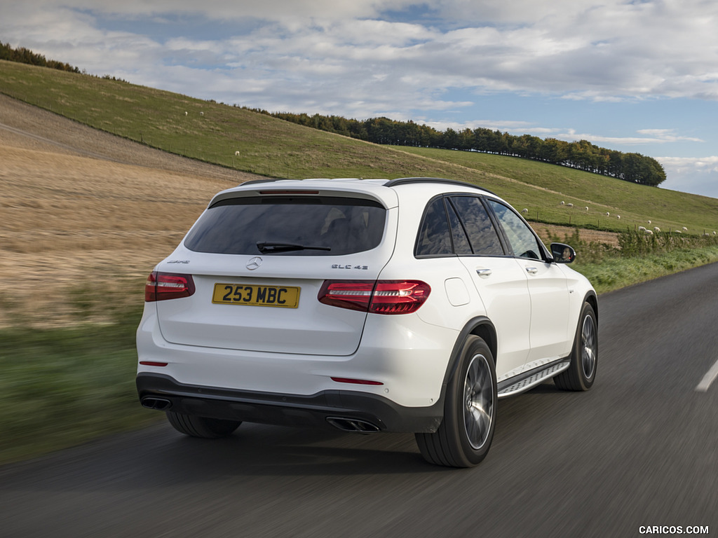 2017 Mercedes-AMG GLC 43 4MATIC (UK-Spec) - Rear Three-Quarter