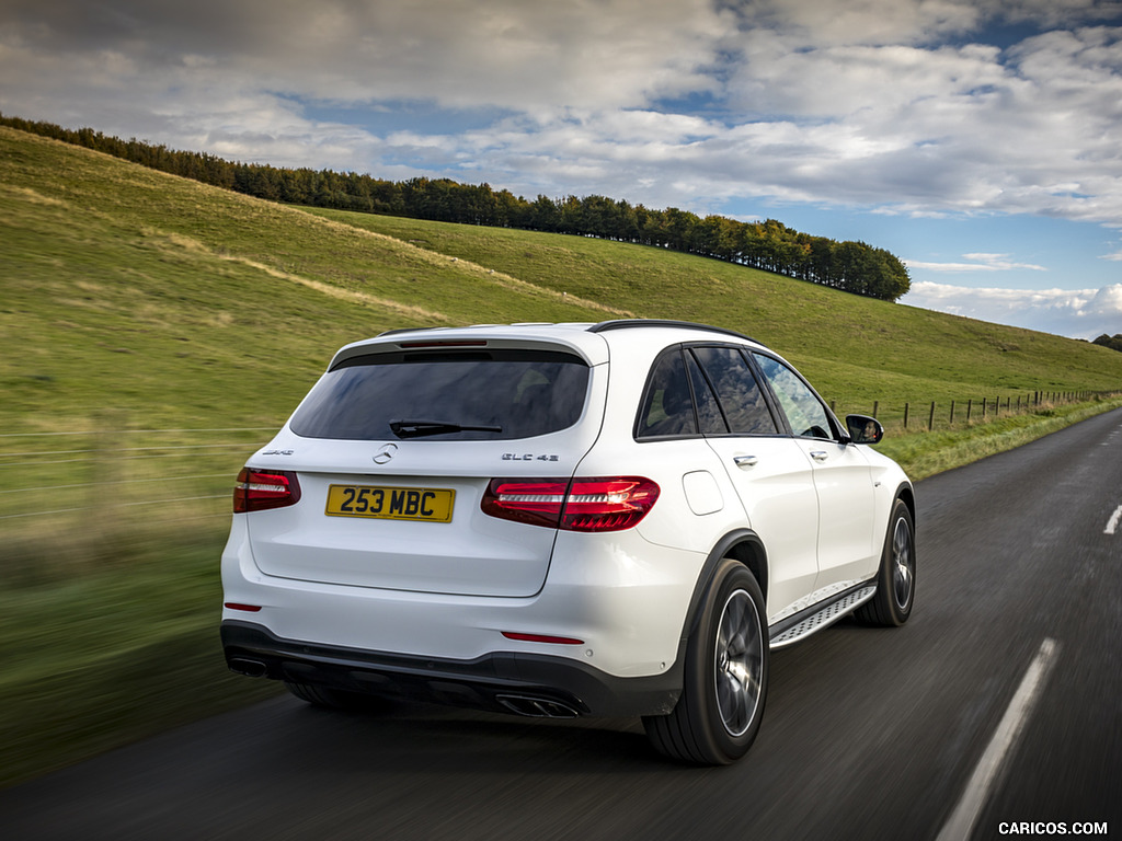 2017 Mercedes-AMG GLC 43 4MATIC (UK-Spec) - Rear Three-Quarter