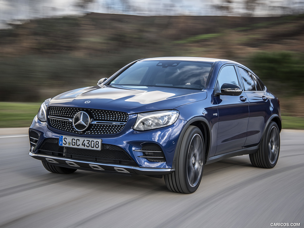 2017 Mercedes-AMG GLC 43 Coupé - Front Three-Quarter