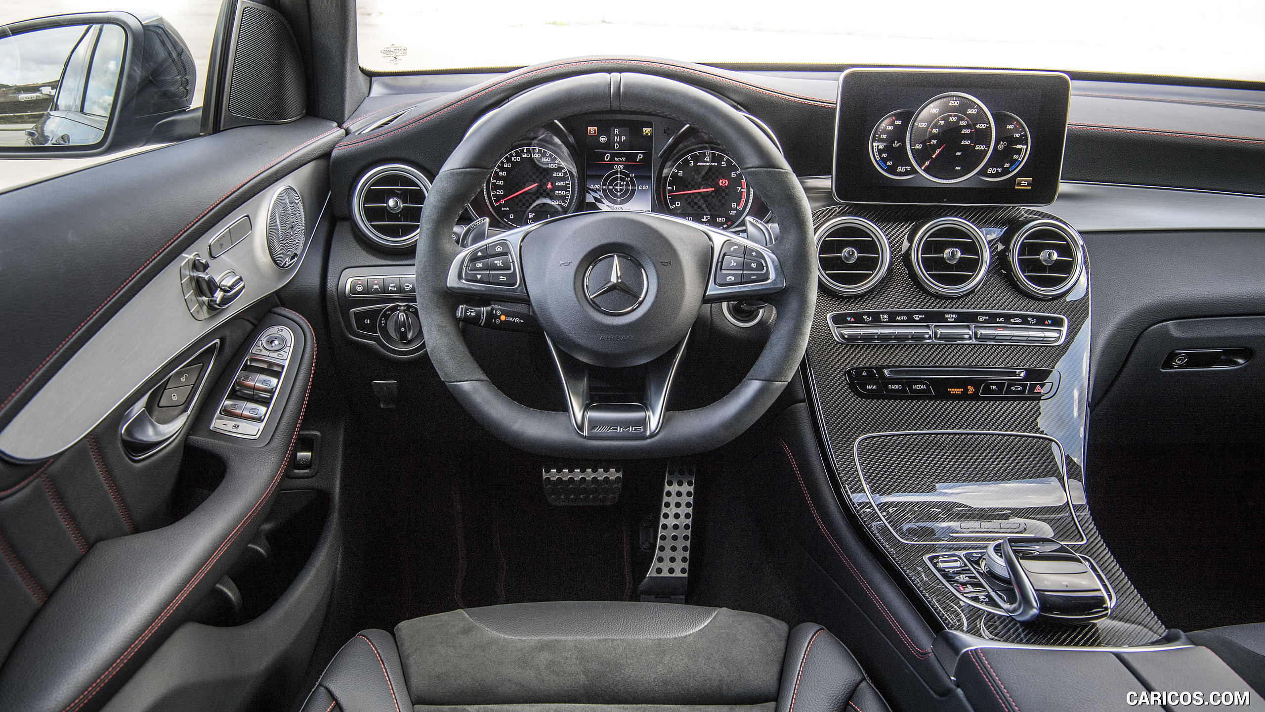 2017 Mercedes-AMG GLC 43 Coupé - Interior, Cockpit, #59 of 83