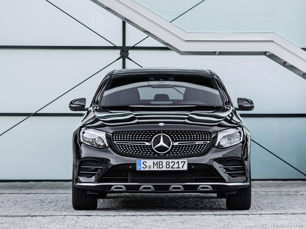 2017 Mercedes-AMG GLC 43 Coupé 4MATIC (Color: Obsidian Black) - Front