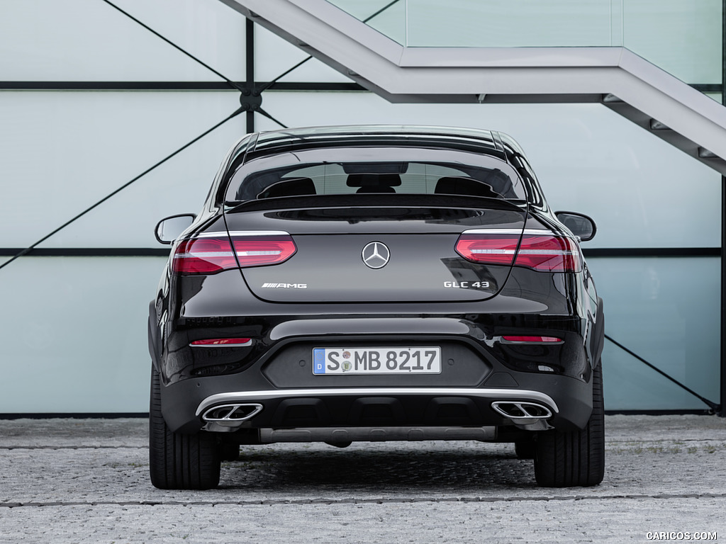 2017 Mercedes-AMG GLC 43 Coupé 4MATIC (Color: Obsidian Black) - Rear