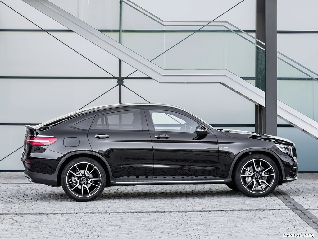 2017 Mercedes-AMG GLC 43 Coupé 4MATIC (Color: Obsidian Black) - Side