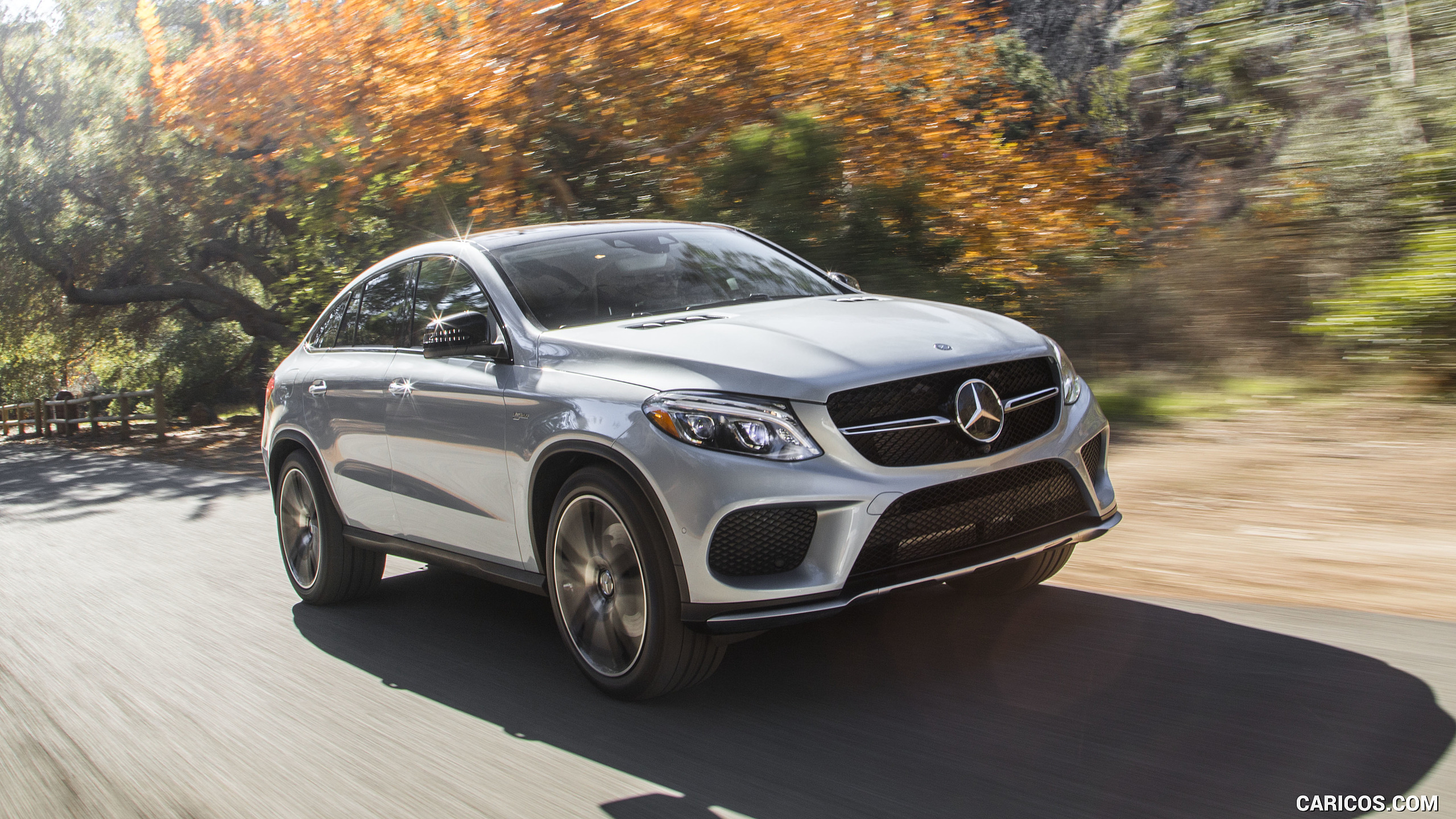 2017 Mercedes-AMG GLE 43 Coupe (US-Spec) - Front Three-Quarter, #4 of 29