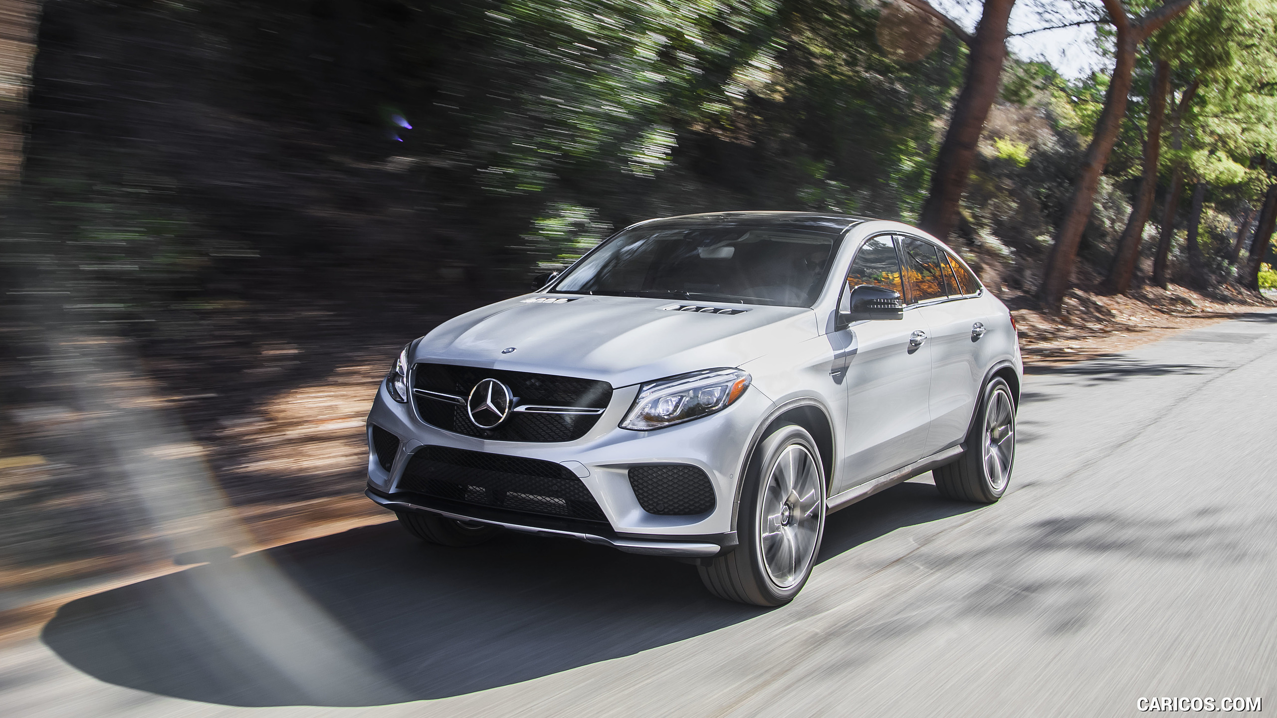 2017 Mercedes-AMG GLE 43 Coupe (US-Spec) - Front Three-Quarter, #9 of 29