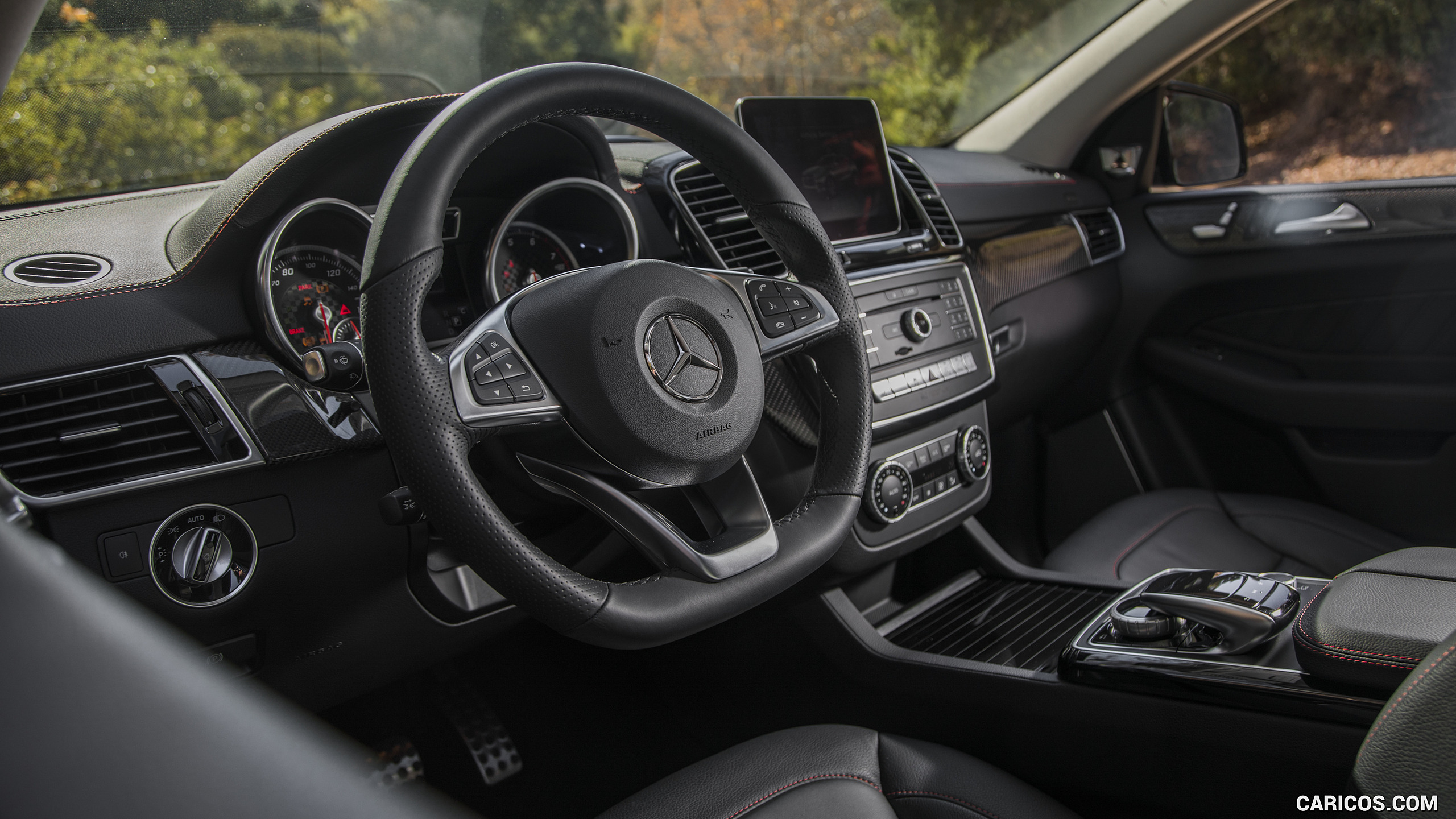 2017 Mercedes-AMG GLE 43 Coupe (US-Spec) - Interior, #26 of 29