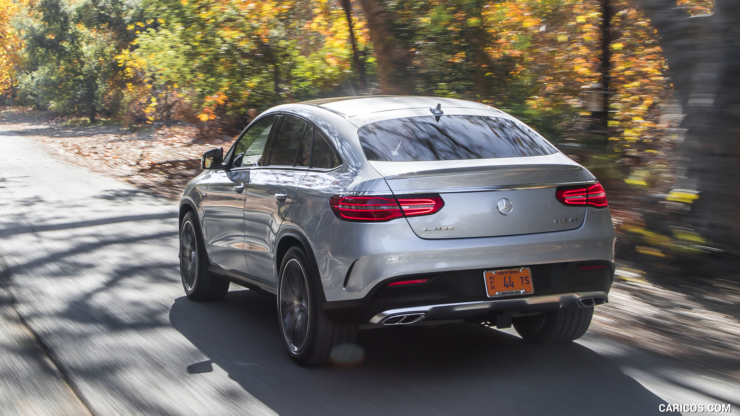 2017 Mercedes-AMG GLE 43 Coupe (US-Spec) - Rear Three-Quarter, #5 of 29