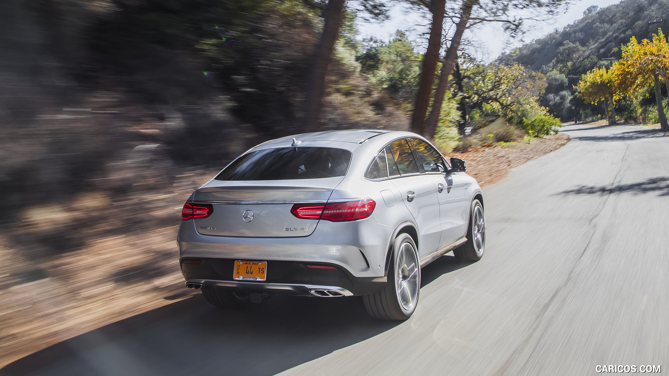 2017 Mercedes-AMG GLE 43 Coupe (US-Spec) - Rear Three-Quarter, #6 of 29