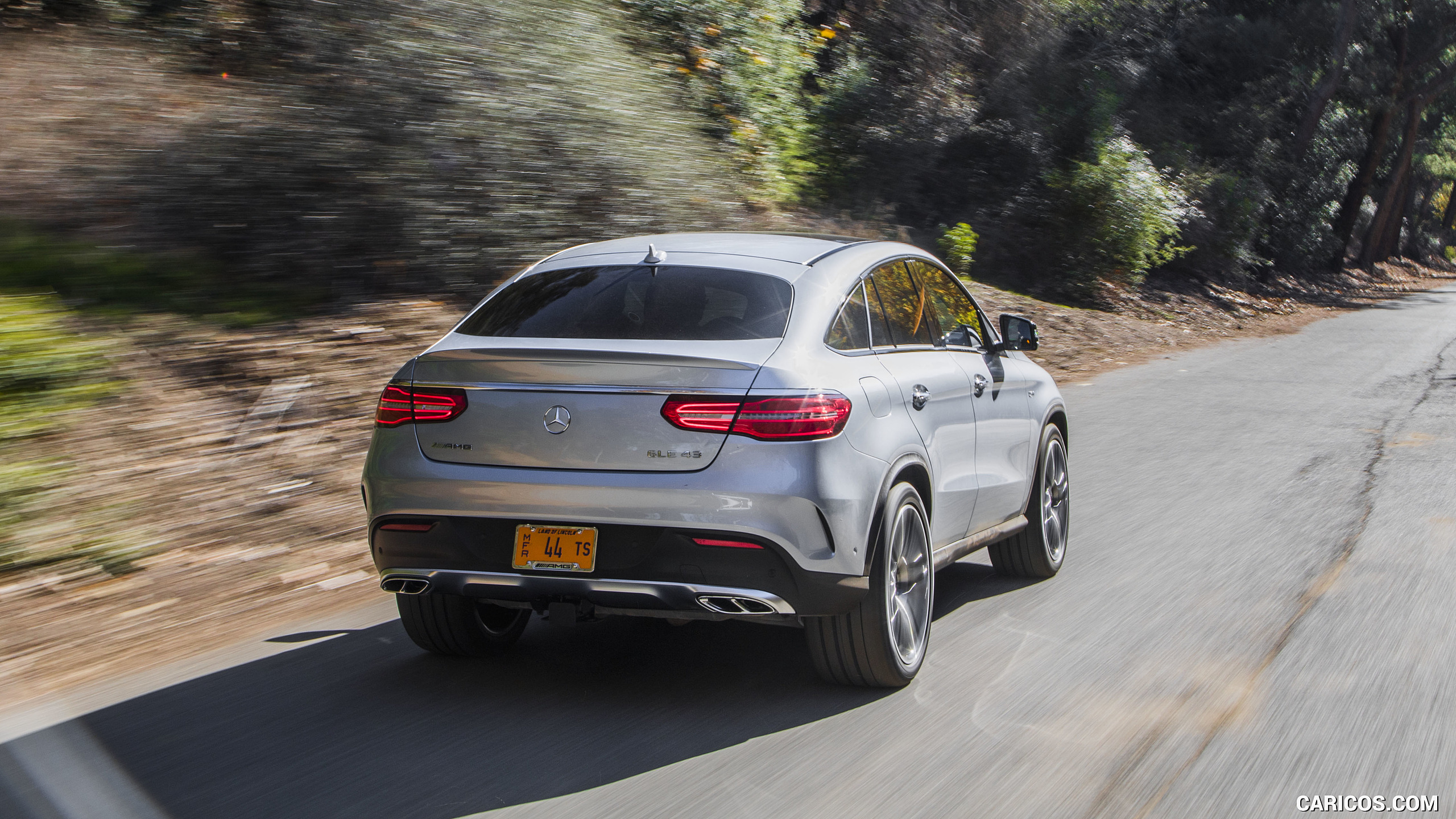 2017 Mercedes-AMG GLE 43 Coupe (US-Spec) - Rear Three-Quarter, #7 of 29