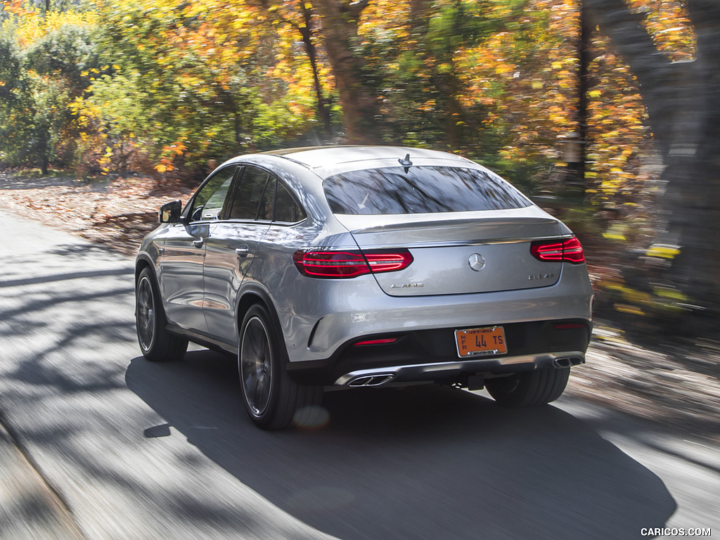 2017 Mercedes-AMG GLE 43 Coupe (US-Spec) - Rear Three-Quarter