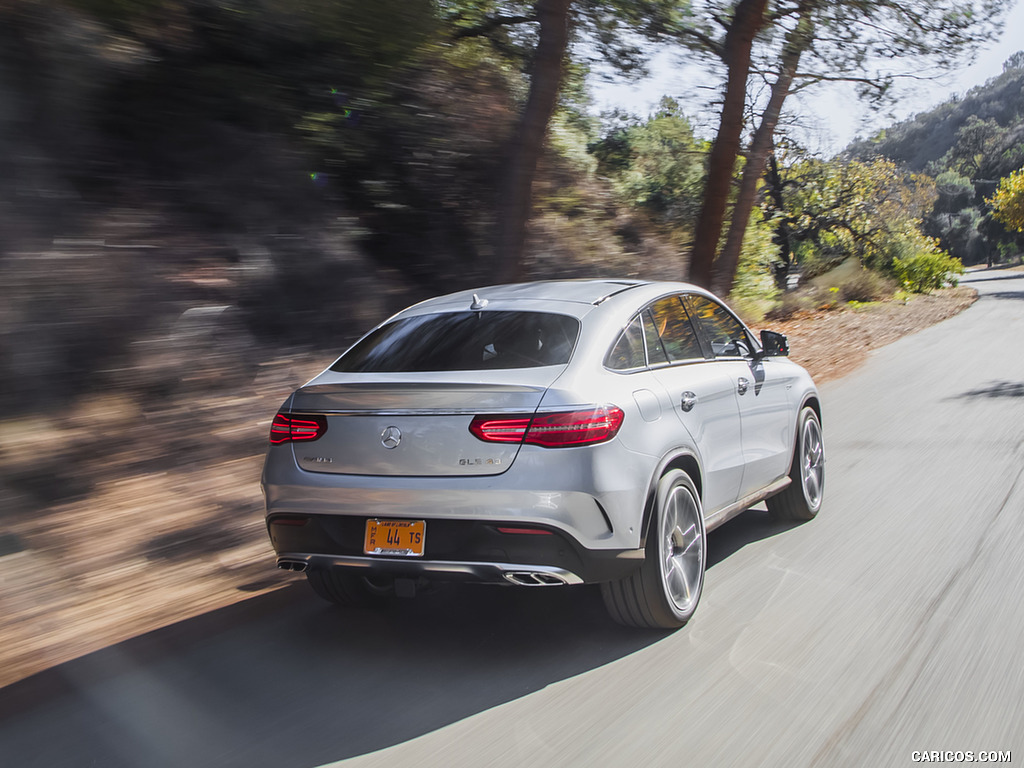 2017 Mercedes-AMG GLE 43 Coupe (US-Spec) - Rear Three-Quarter