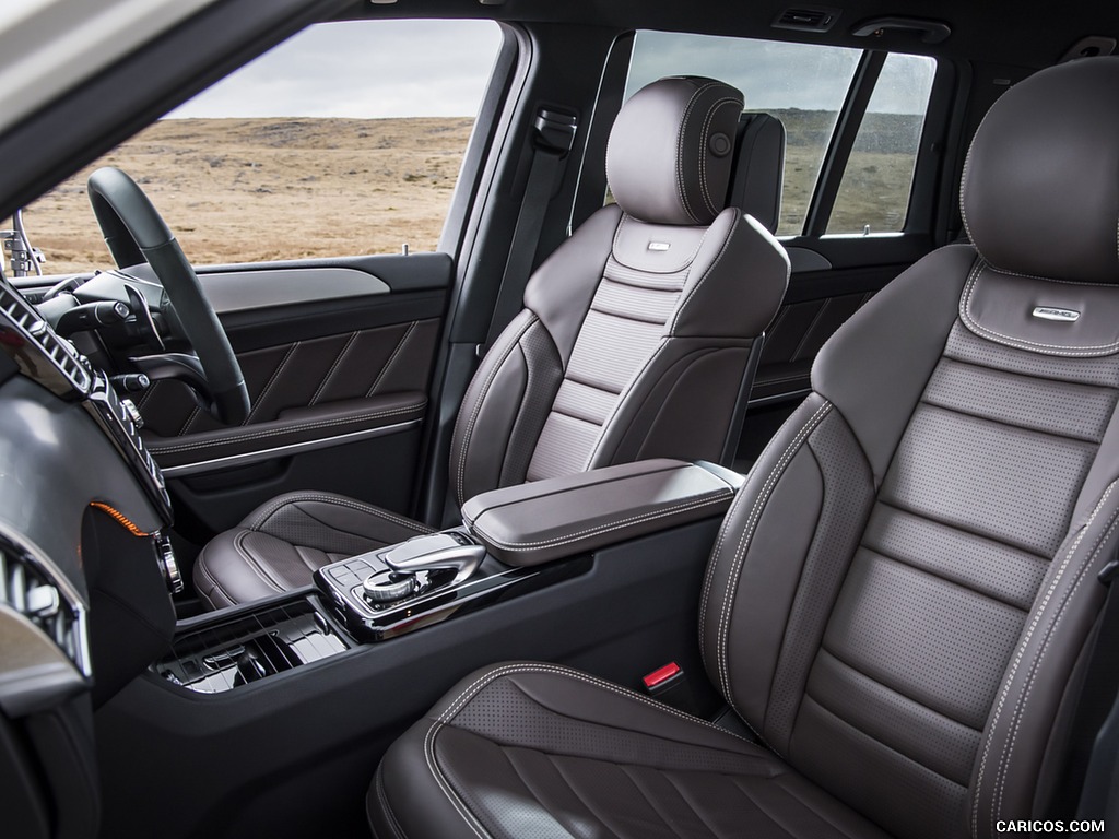 2017 Mercedes-AMG GLS 63 (UK-Spec) - Interior, Front Seats