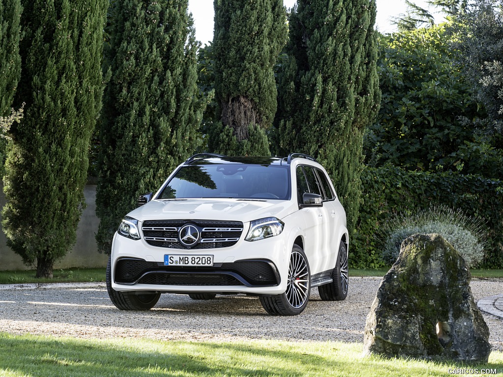 2017 Mercedes-AMG GLS 63 4MATIC (Color: Designo Diamond White Bright) - Front