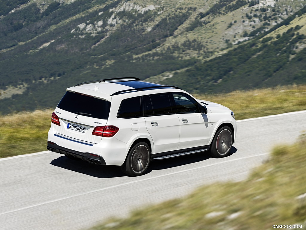 2017 Mercedes-AMG GLS 63 4MATIC (Color: Designo Diamond White Bright) - Rear