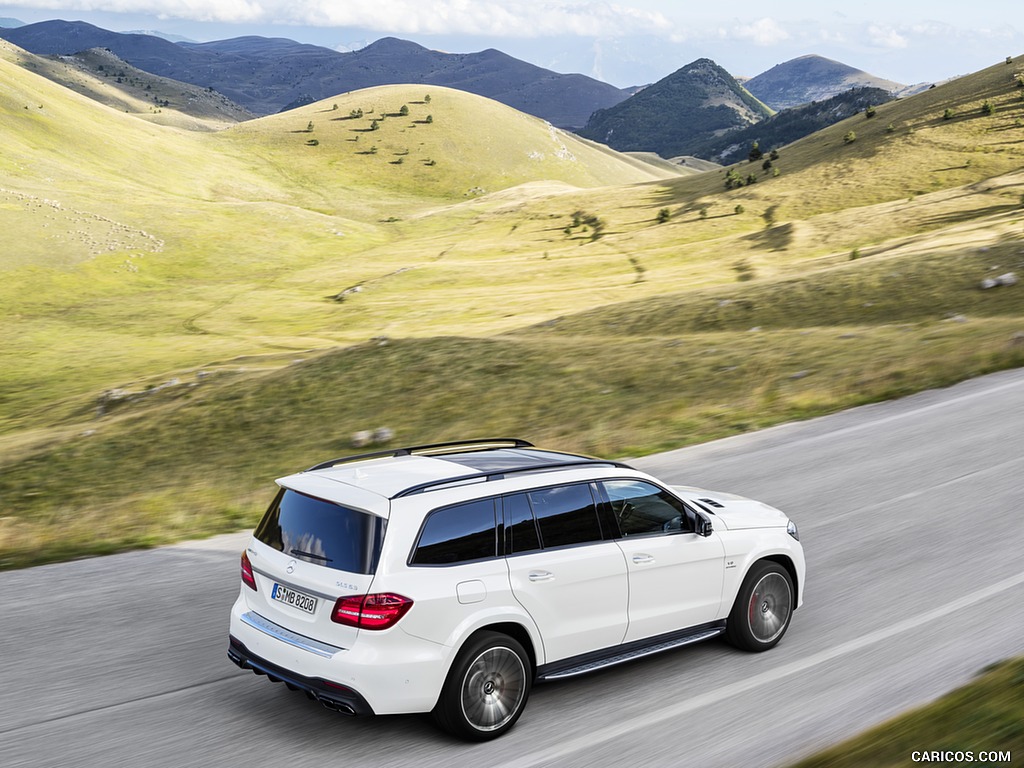 2017 Mercedes-AMG GLS 63 4MATIC (Color: Designo Diamond White Bright) - Top