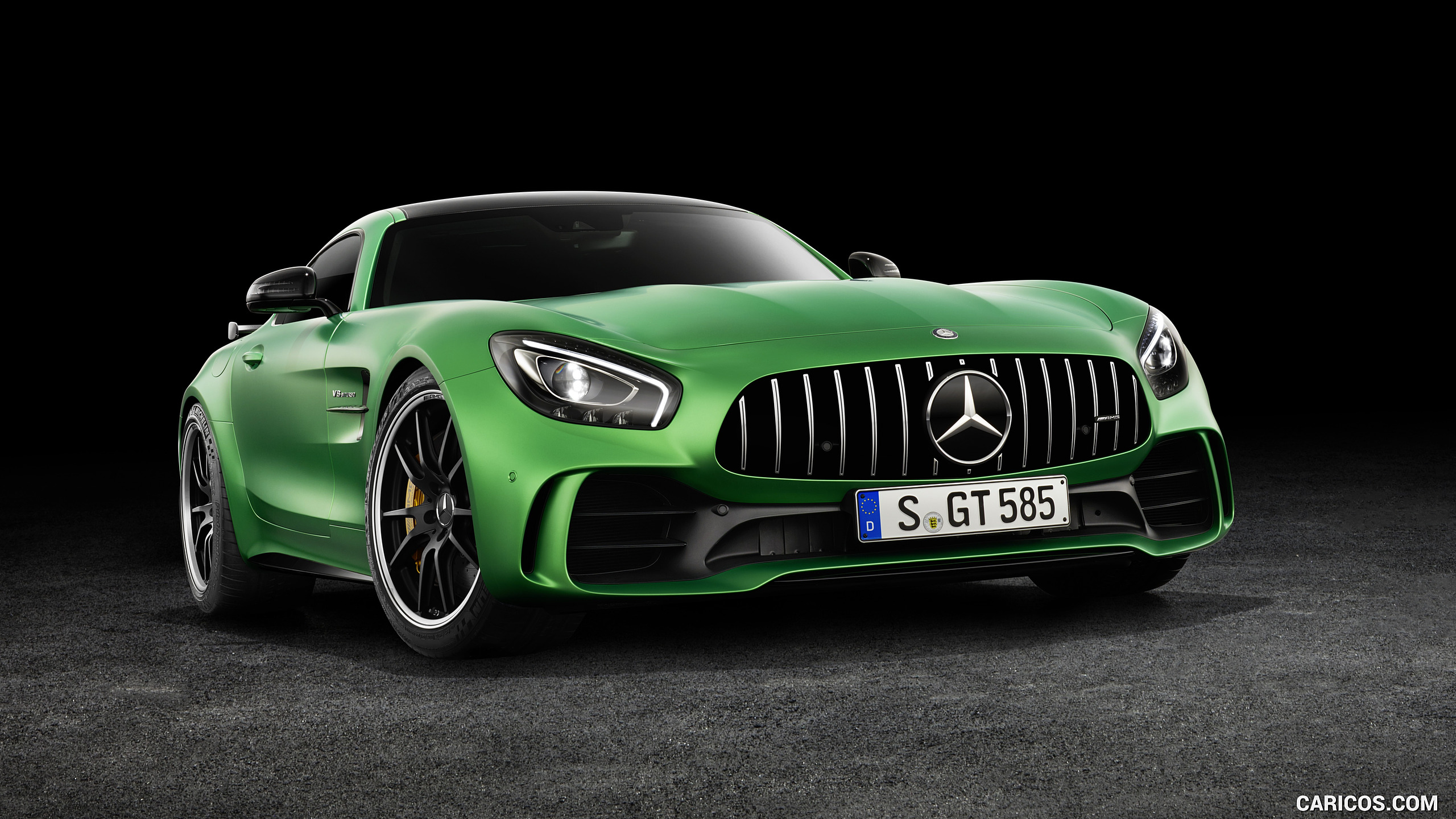 2017 Mercedes-AMG GT R (Color: Green Hell Magno) - Front, #26 of 182