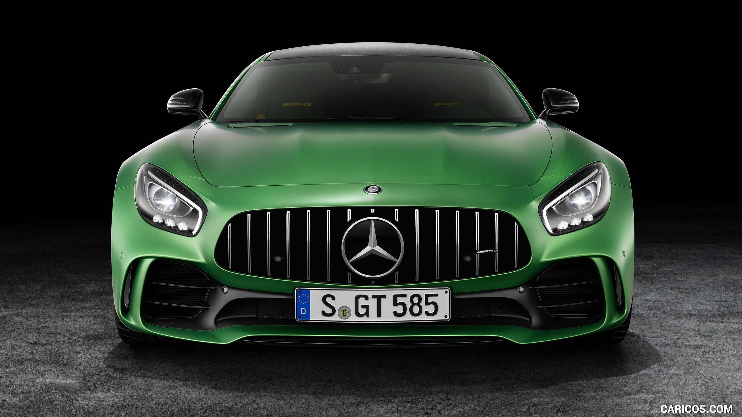 2017 Mercedes-AMG GT R (Color: Green Hell Magno) - Front, #28 of 182