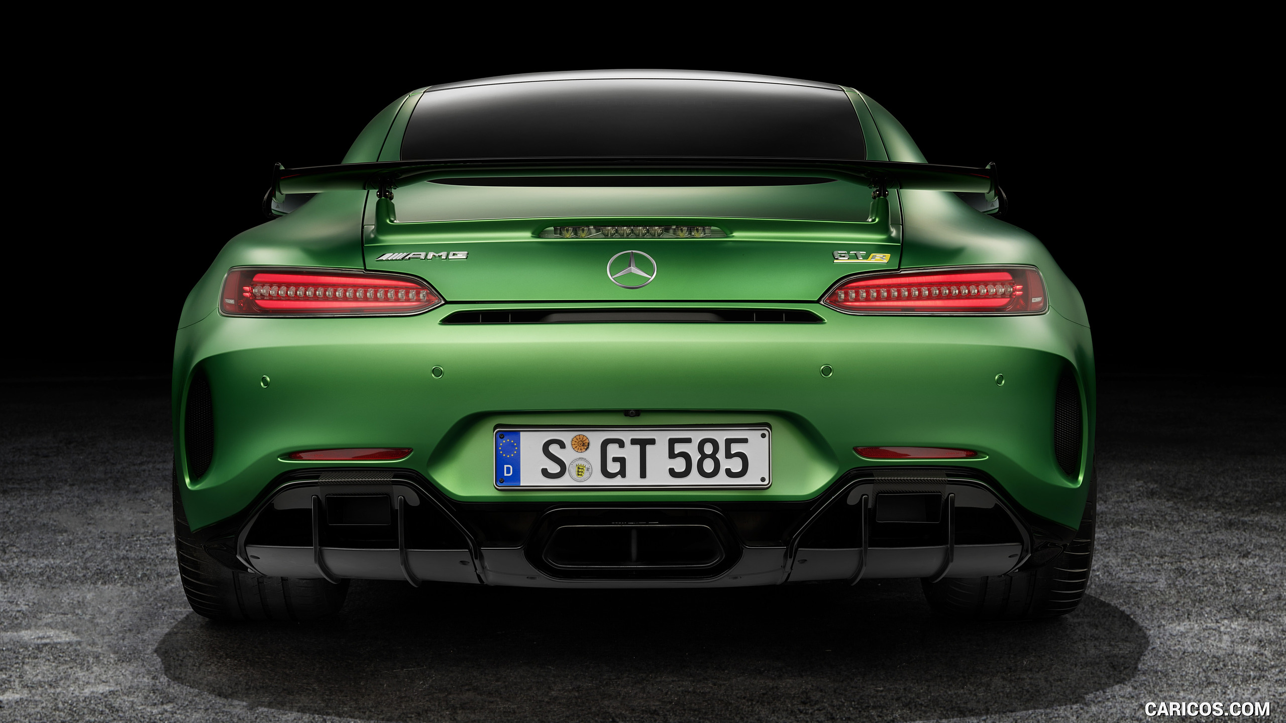 2017 Mercedes-AMG GT R (Color: Green Hell Magno) - Rear, #29 of 182