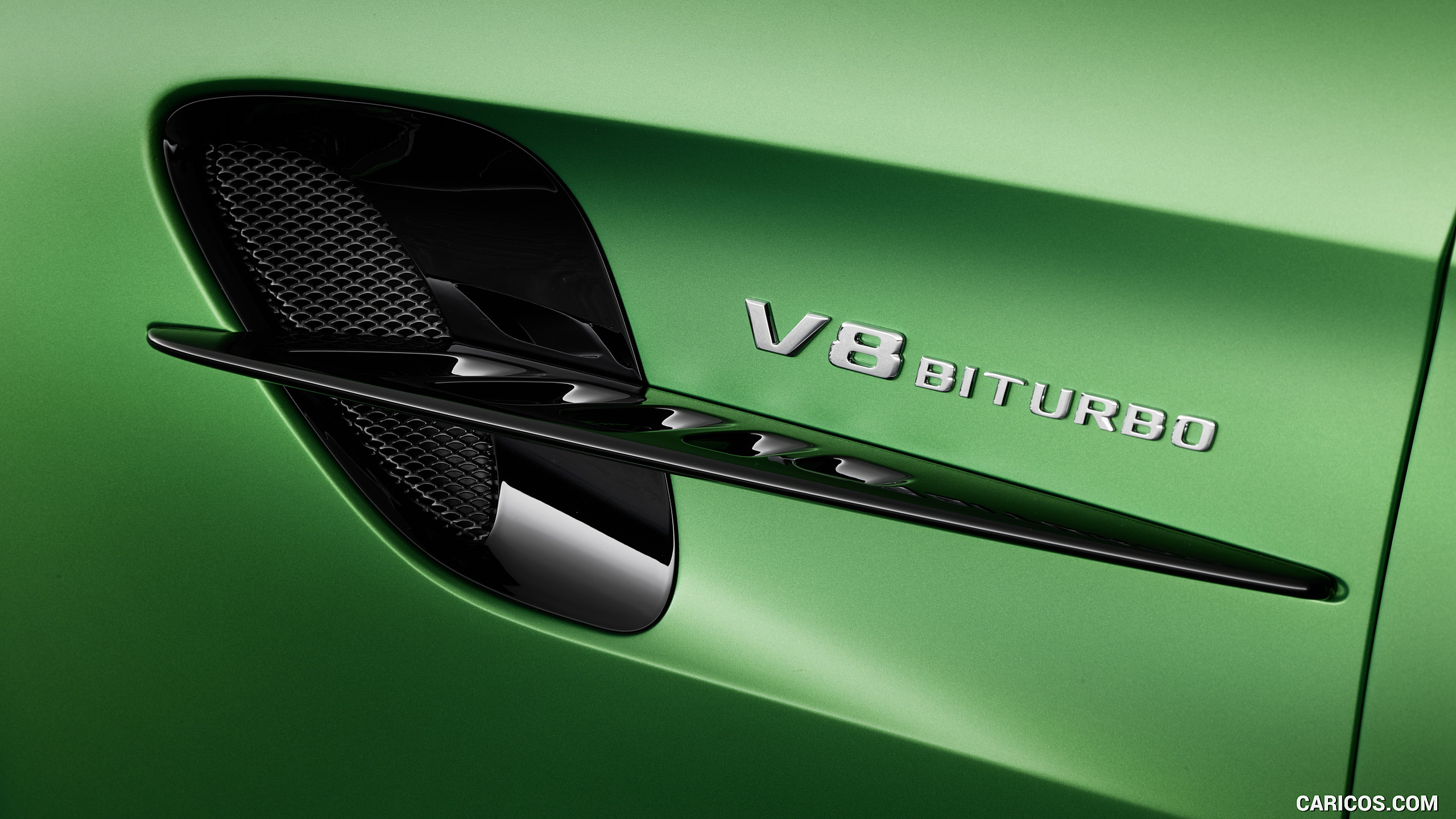 2017 Mercedes-AMG GT R (Color: Green Hell Magno) - Side Vent, #22 of 182