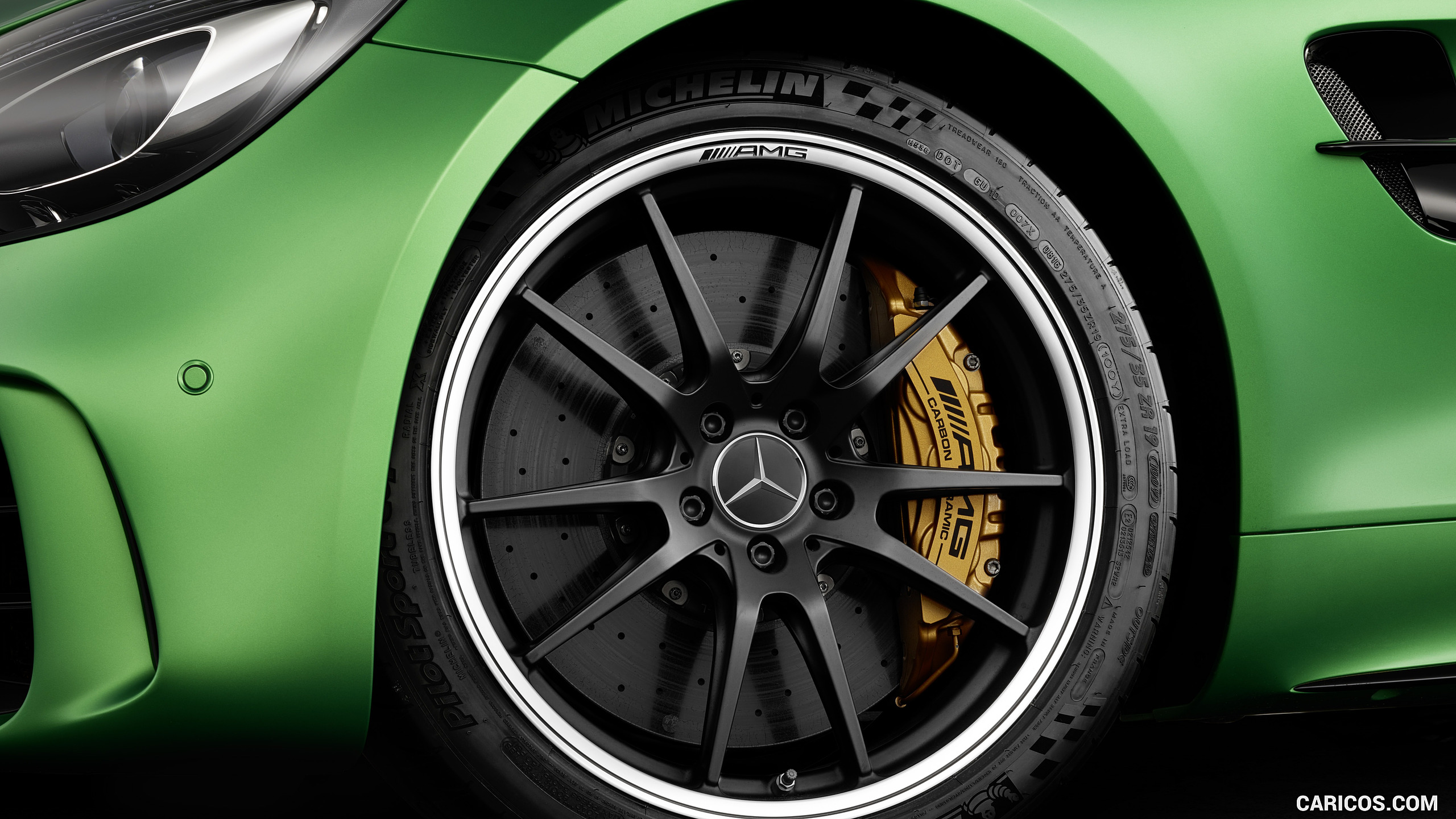 2017 Mercedes-AMG GT R (Color: Green Hell Magno) - Wheel, #21 of 182