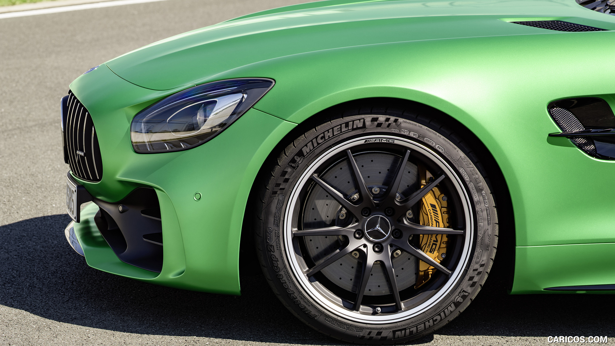 2017 Mercedes-AMG GT R (Color: Green Hell Magno) - Wheel, #31 of 182