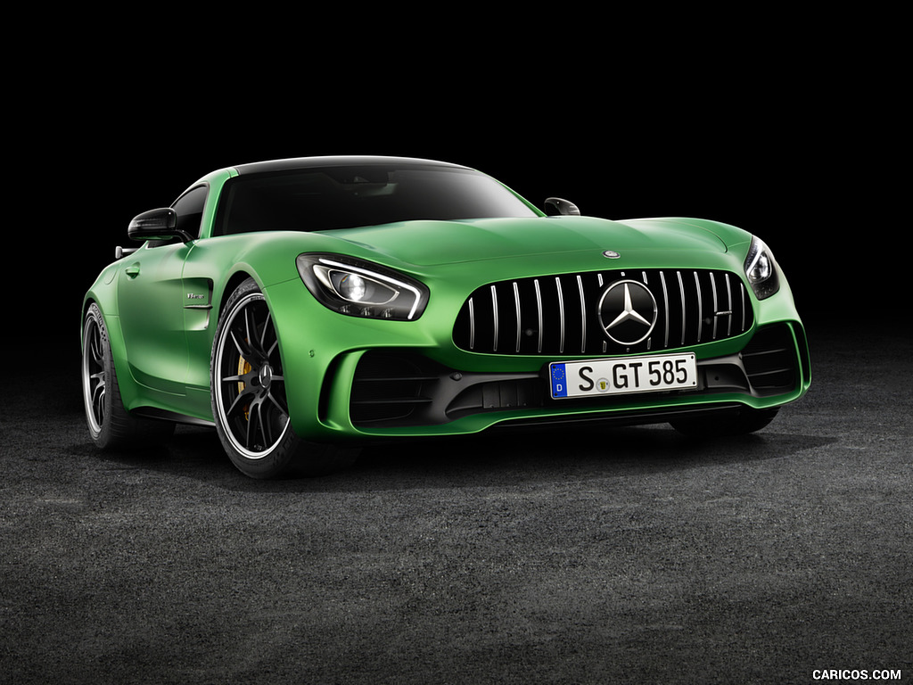 2017 Mercedes-AMG GT R (Color: Green Hell Magno) - Front