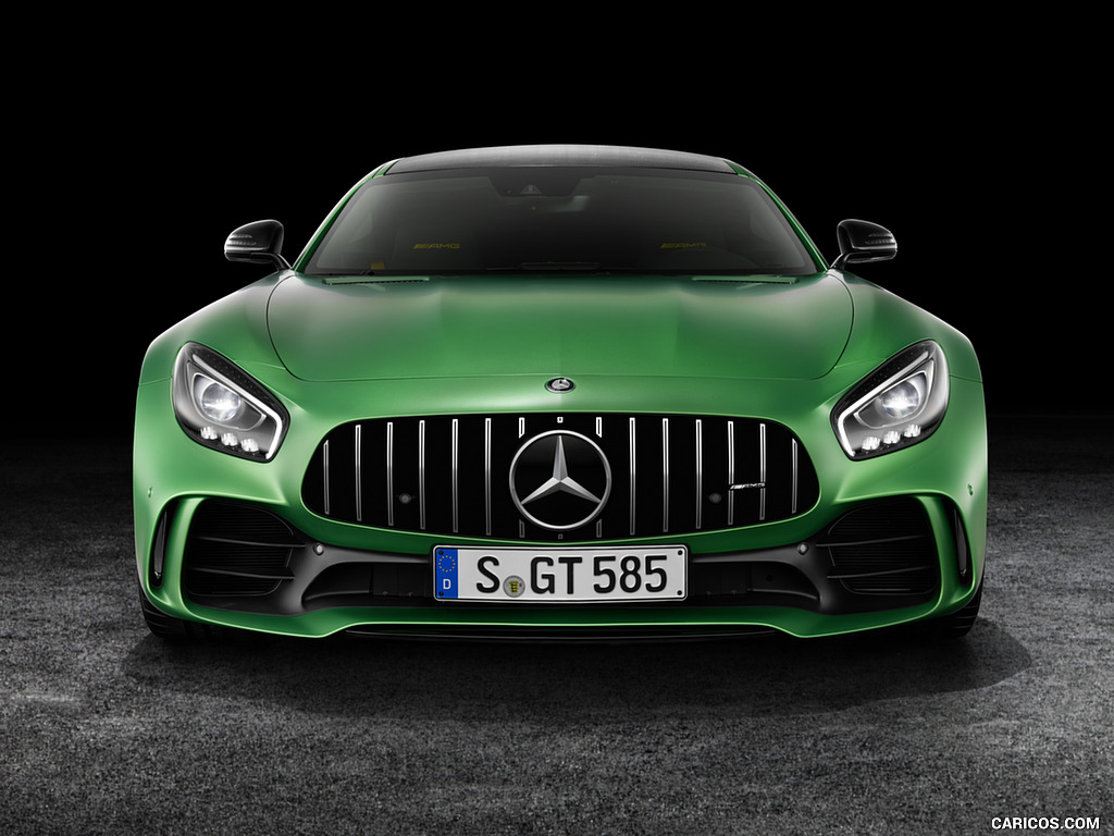 2017 Mercedes-AMG GT R (Color: Green Hell Magno) - Front