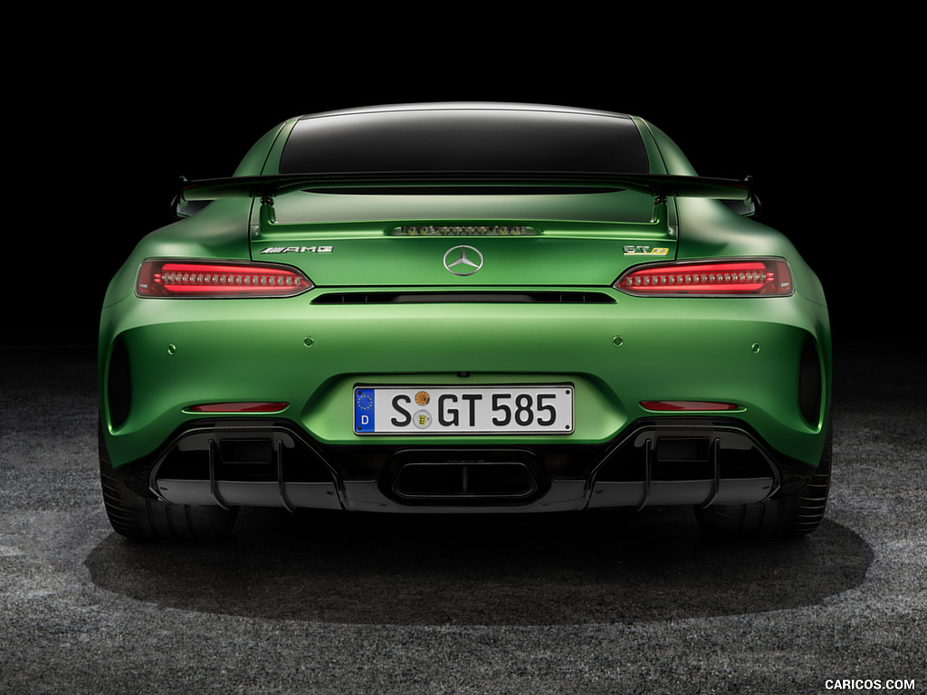 2017 Mercedes-AMG GT R (Color: Green Hell Magno) - Rear