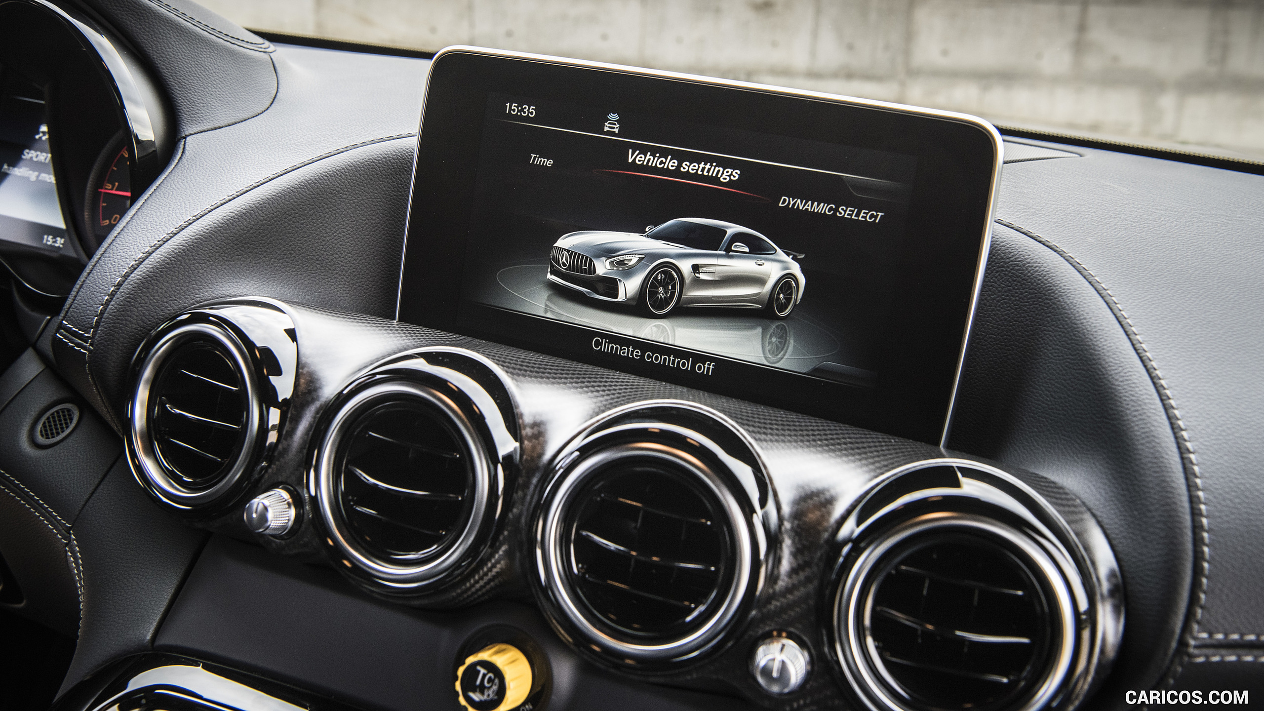 2017 Mercedes-AMG GT R - Central Console, #128 of 182