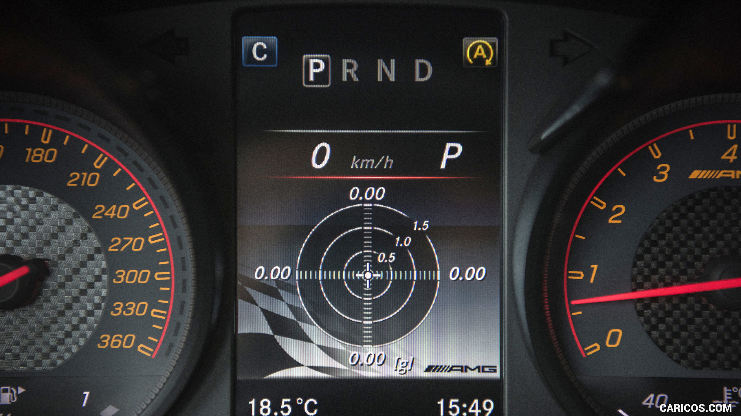 2017 Mercedes-AMG GT R - Instrument Cluster, #134 of 182