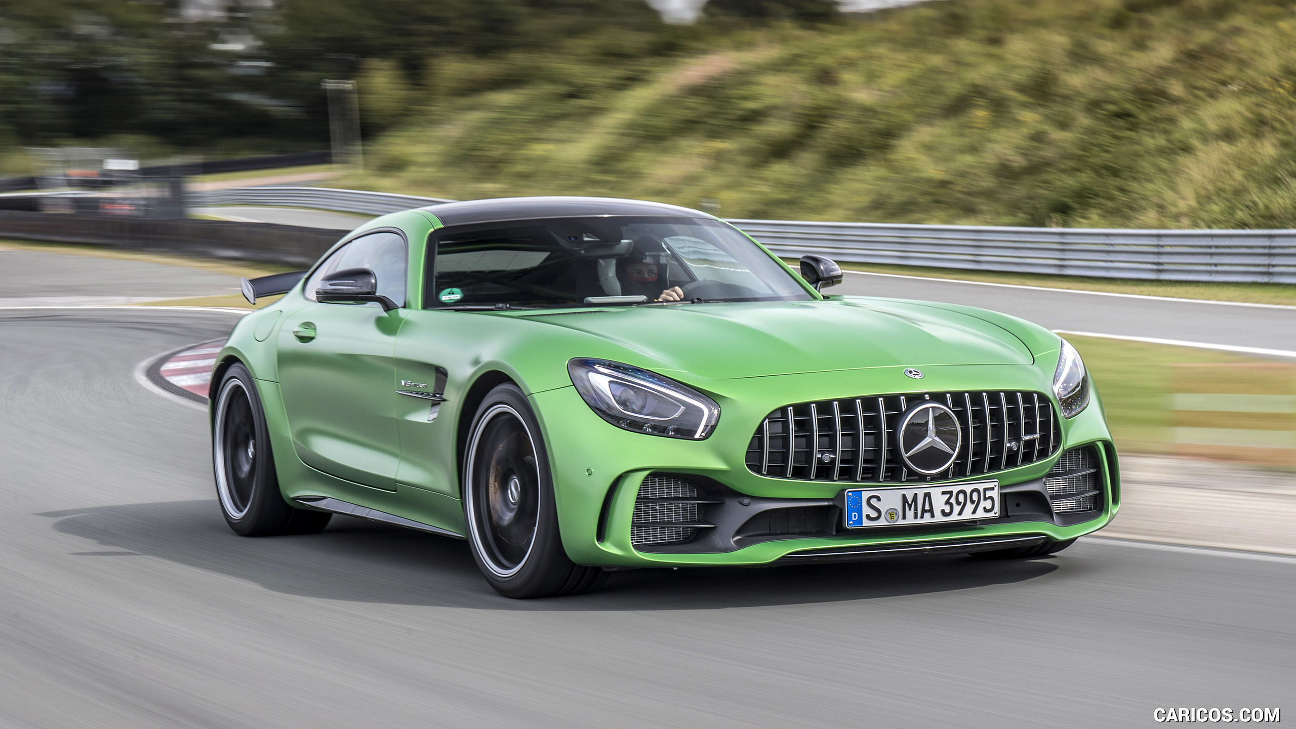 2017 Mercedes-AMG GT R Coupe - Front Three-Quarter, #137 of 182