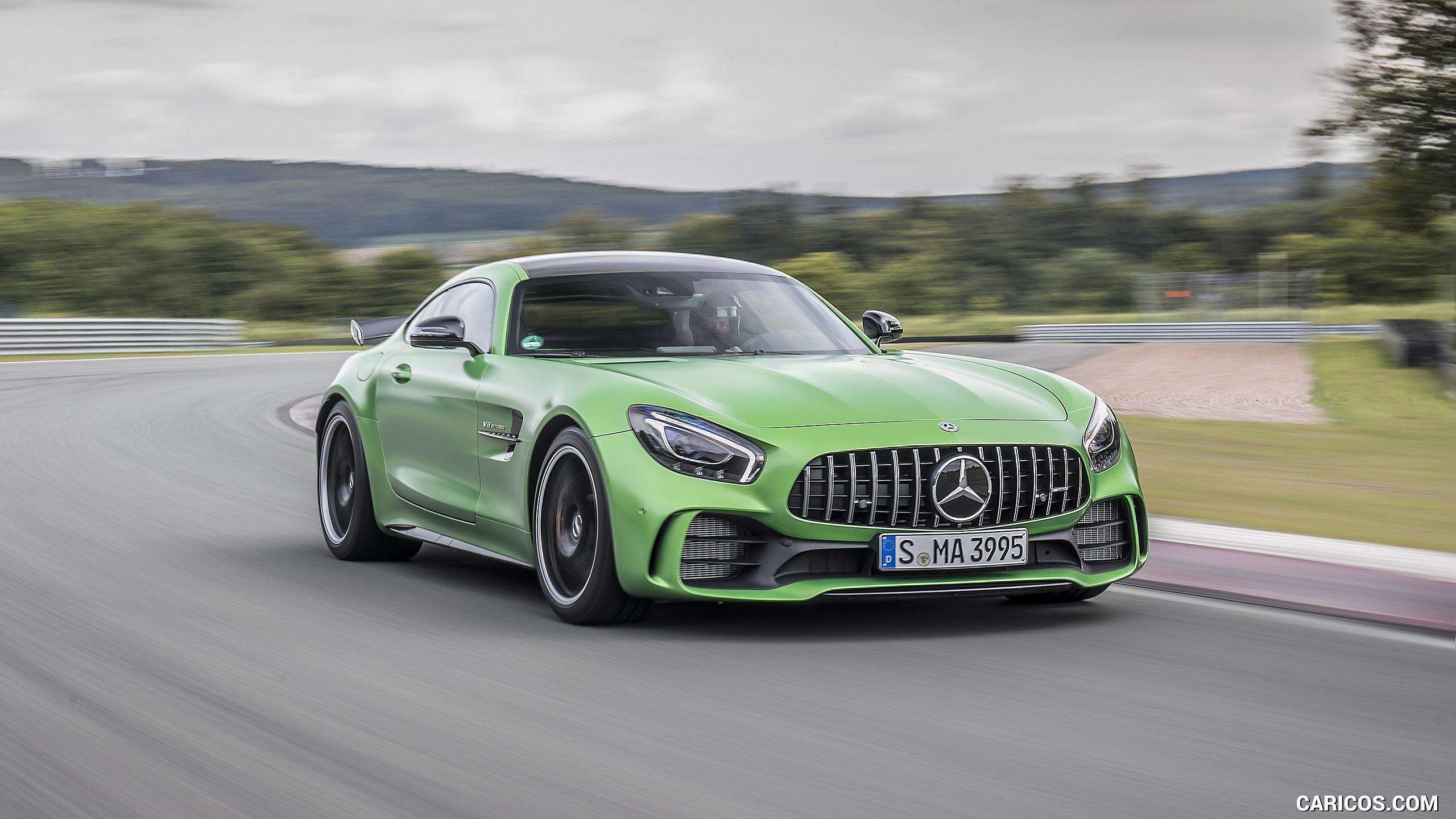2017 Mercedes-AMG GT R Coupe - Front Three-Quarter, #141 of 182