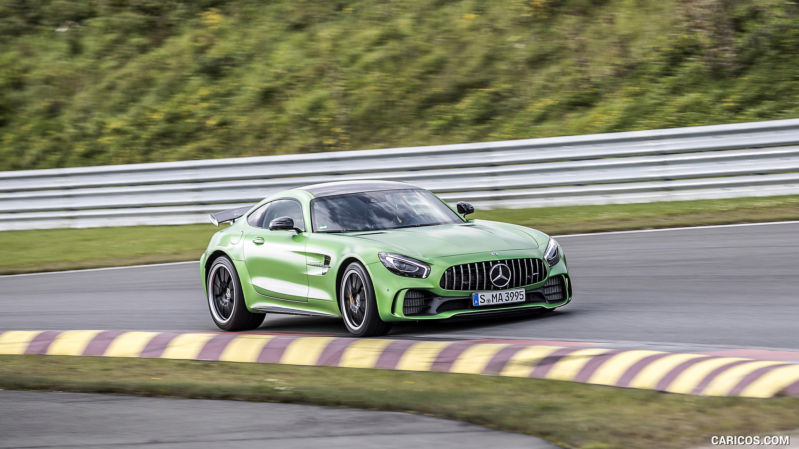 2017 Mercedes-AMG GT R Coupe - Front Three-Quarter, #148 of 182