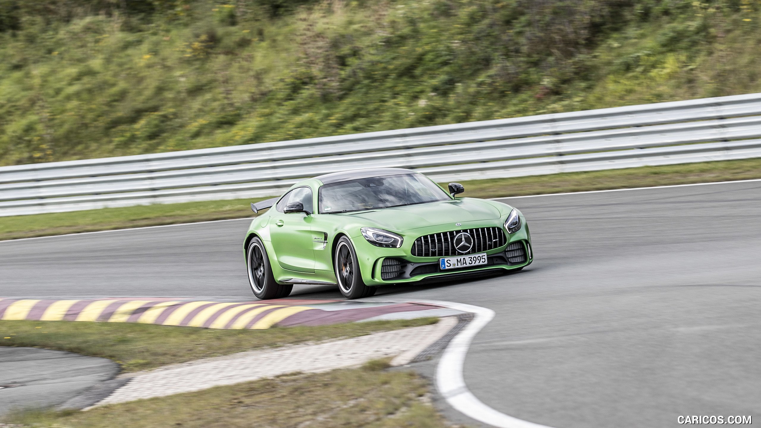 2017 Mercedes-AMG GT R Coupe - Front Three-Quarter, #150 of 182