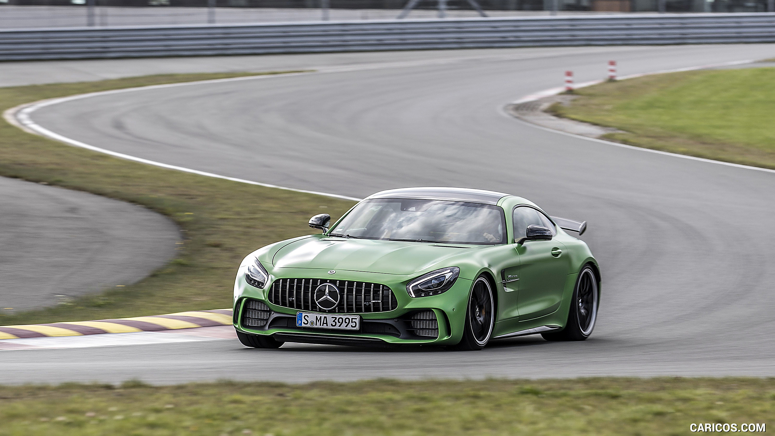 2017 Mercedes-AMG GT R Coupe - Front Three-Quarter, #153 of 182