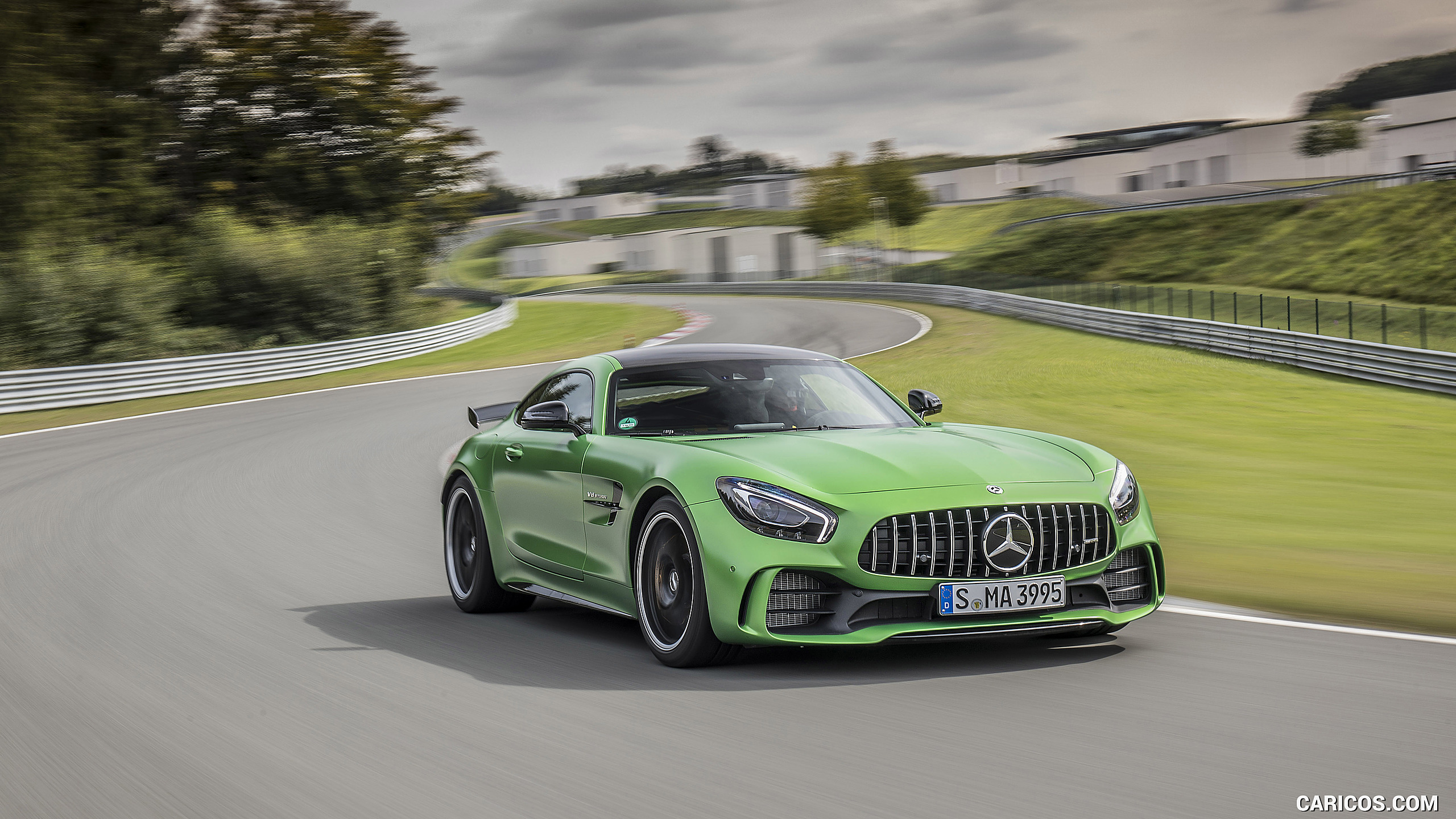 2017 Mercedes-AMG GT R Coupe - Front Three-Quarter, #161 of 182