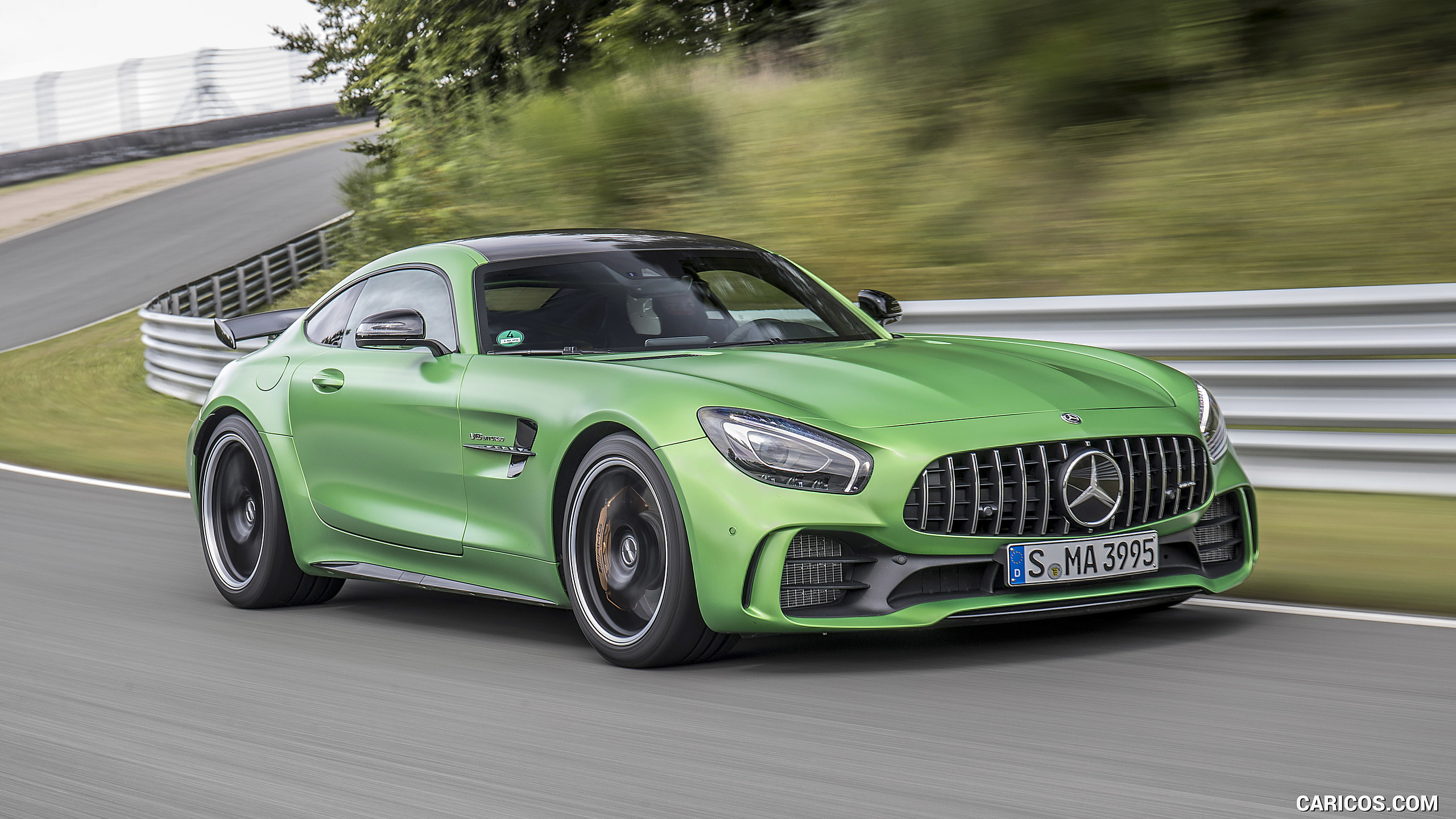 2017 Mercedes-AMG GT R Coupe - Front Three-Quarter, #163 of 182