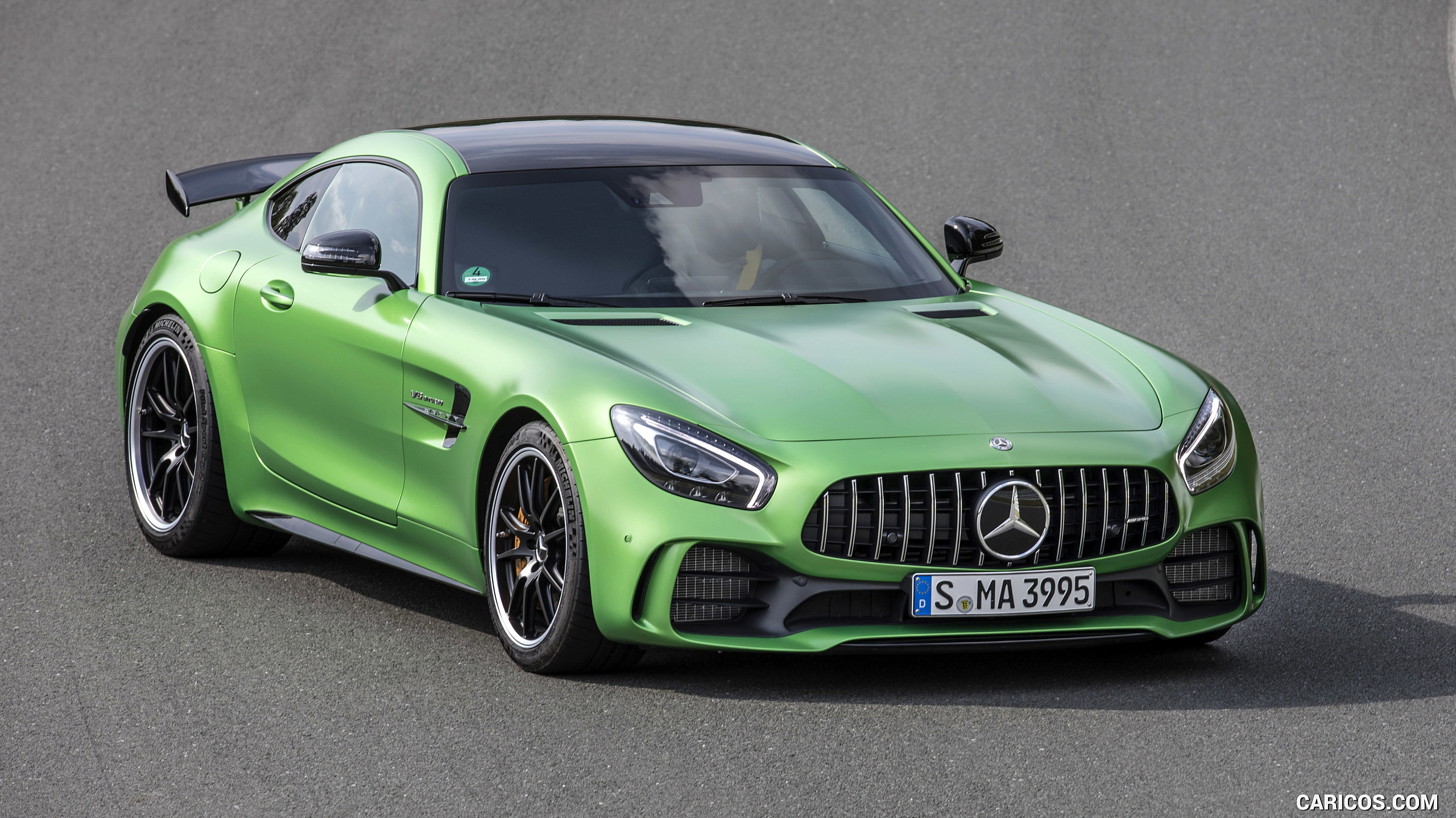 2017 Mercedes-AMG GT R Coupe - Front Three-Quarter, #167 of 182