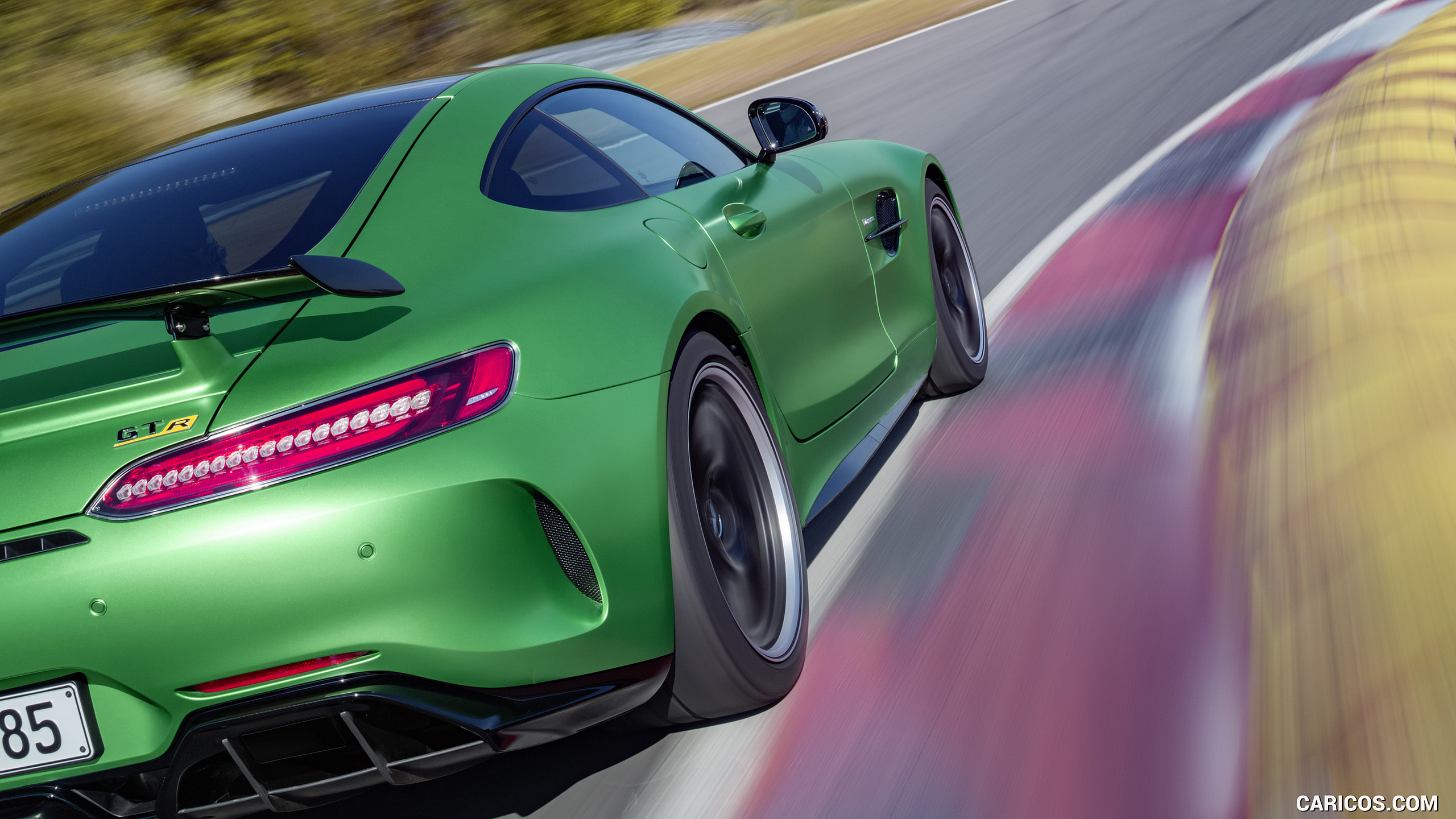 2017 Mercedes-AMG GT R at the Nurburgring (Color: Green Hell Magno) - Detail, #46 of 182