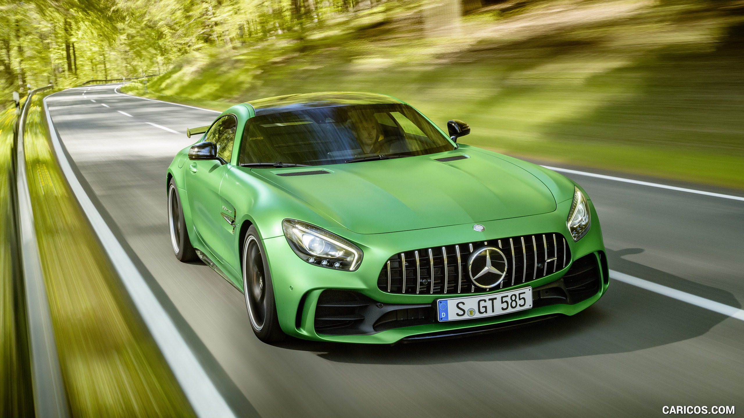 2017 Mercedes-AMG GT R at the Nurburgring (Color: Green Hell Magno) - Front, #3 of 182