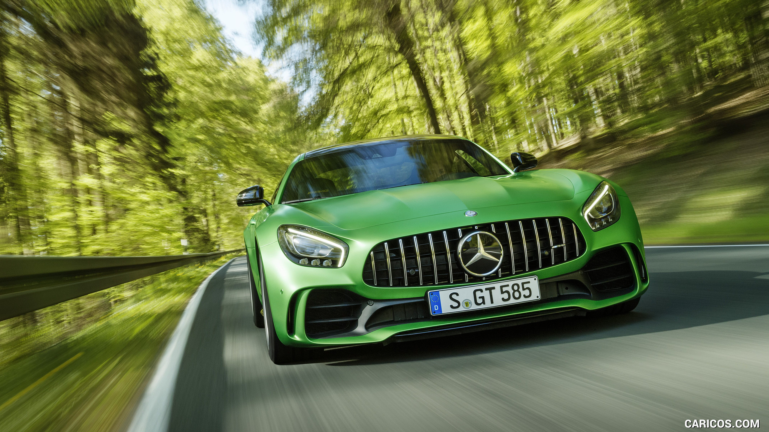 2017 Mercedes-AMG GT R at the Nurburgring (Color: Green Hell Magno) - Front, #4 of 182