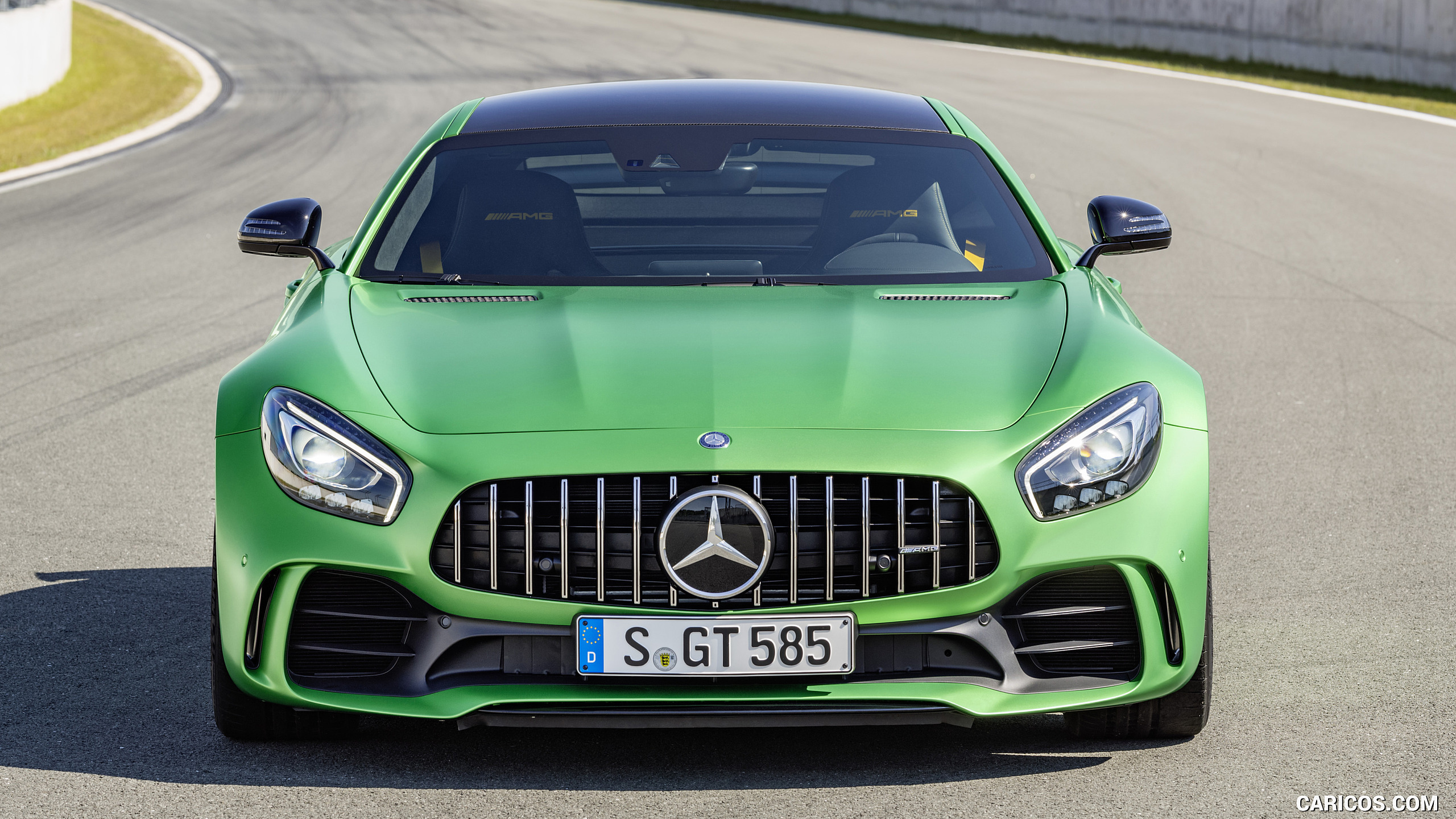 2017 Mercedes-AMG GT R at the Nurburgring (Color: Green Hell Magno) - Front, #35 of 182