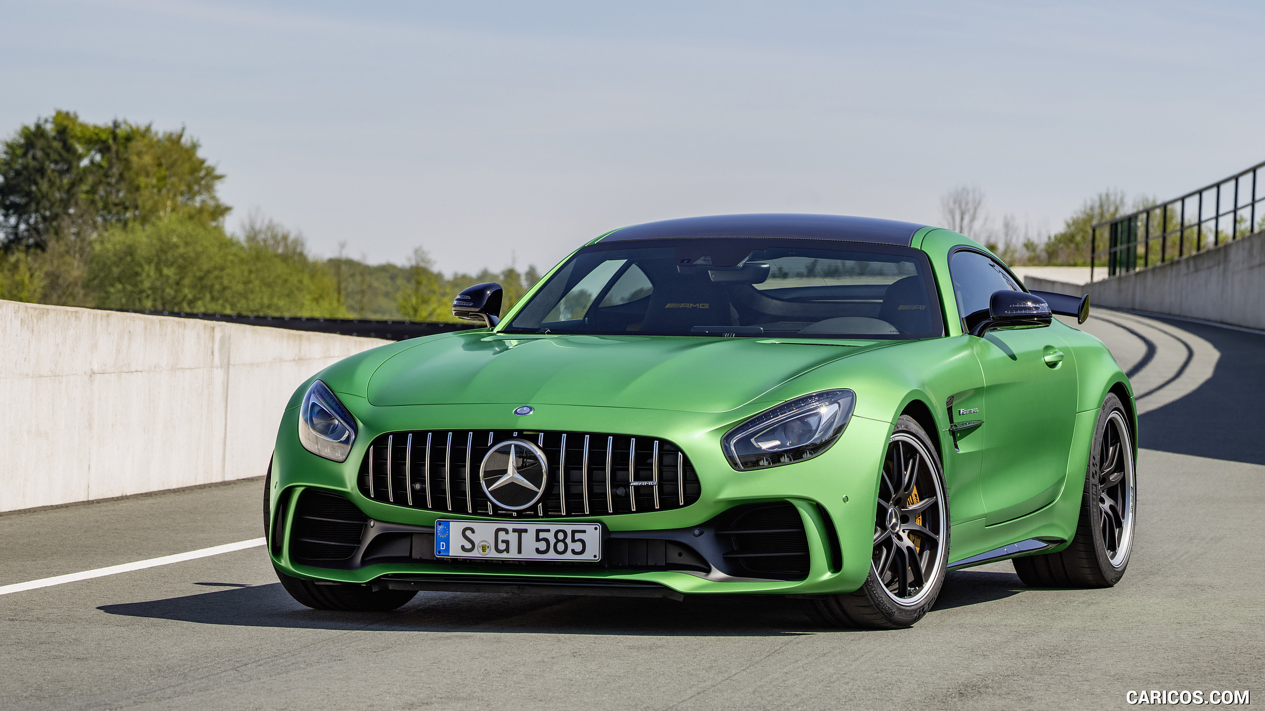 2017 Mercedes-AMG GT R at the Nurburgring (Color: Green Hell Magno) - Front, #37 of 182
