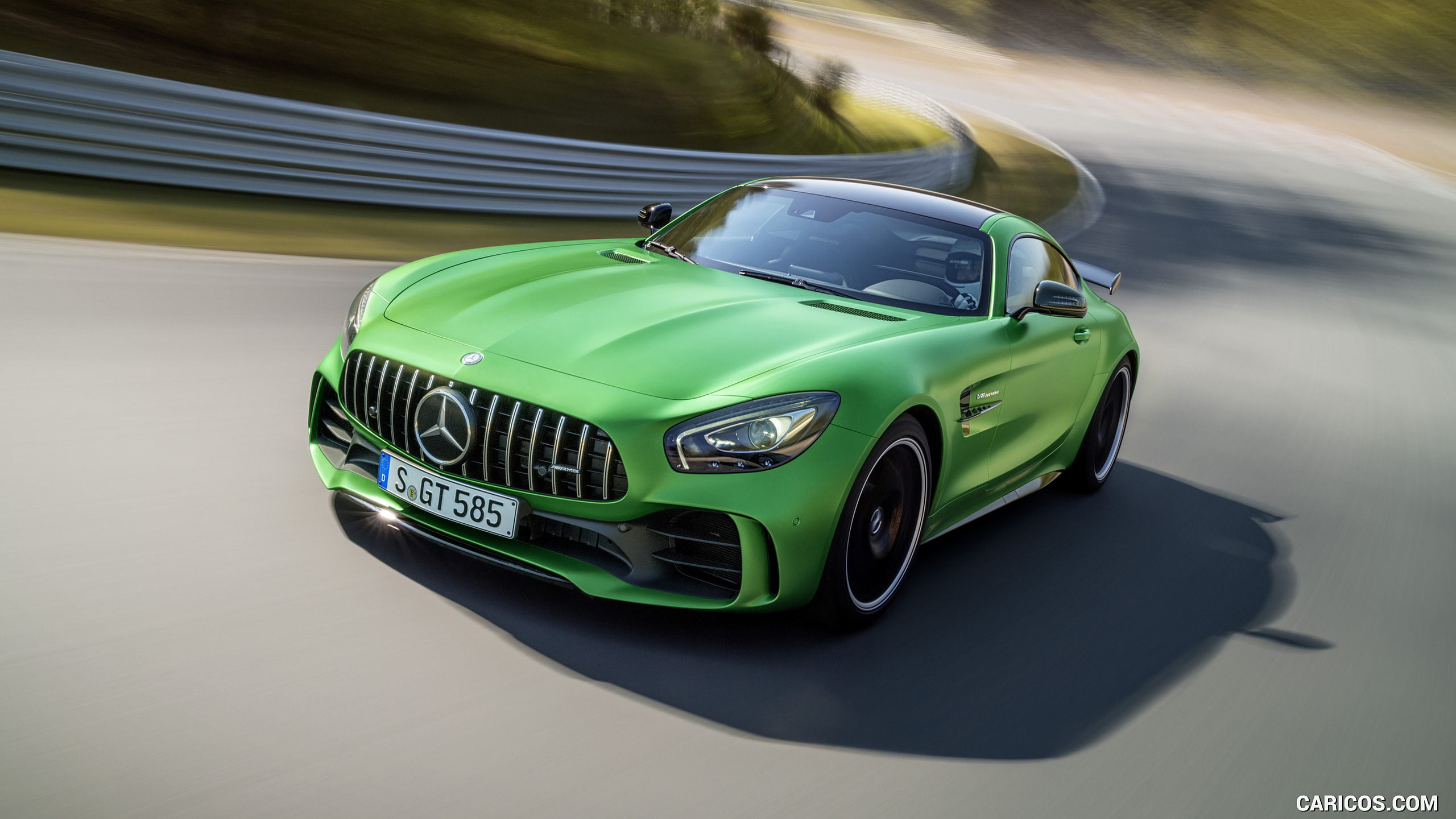 2017 Mercedes-AMG GT R at the Nurburgring (Color: Green Hell Magno) - Front, #42 of 182
