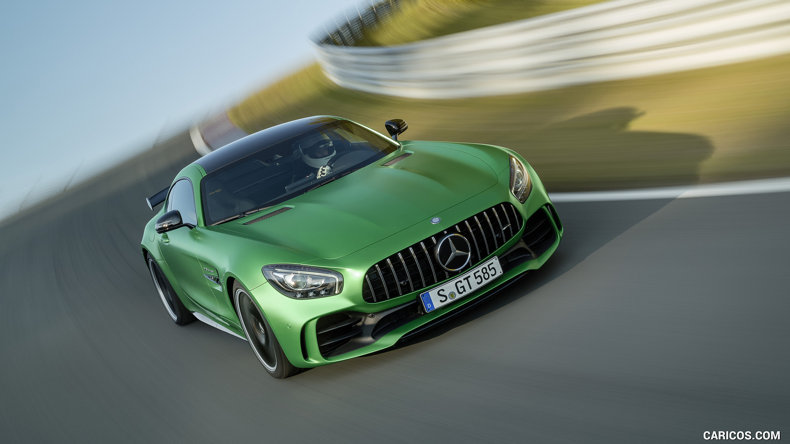 2017 Mercedes-AMG GT R at the Nurburgring (Color: Green Hell Magno) - Front, #48 of 182