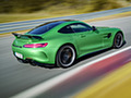 2017 Mercedes-AMG GT R at the Nurburgring (Color: Green Hell Magno) - Rear Three-Quarter